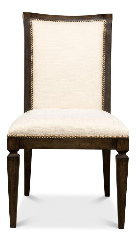 Scroll Back Dining Sd/Chr - Artisan Grey - Set of 2 - Remutear