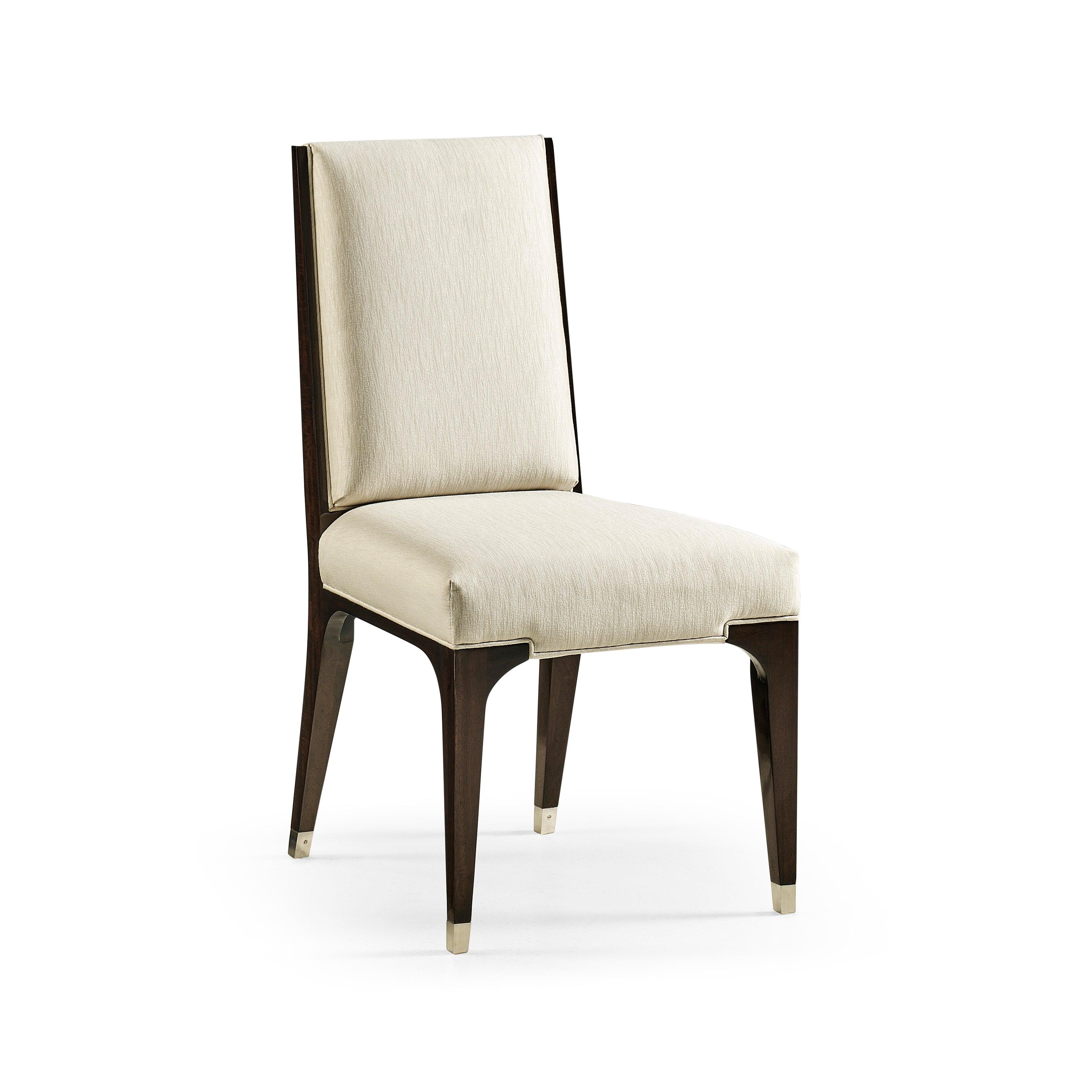 Modern Accents Black Eucalyptus Uph Dining Side Chair - Remutear
