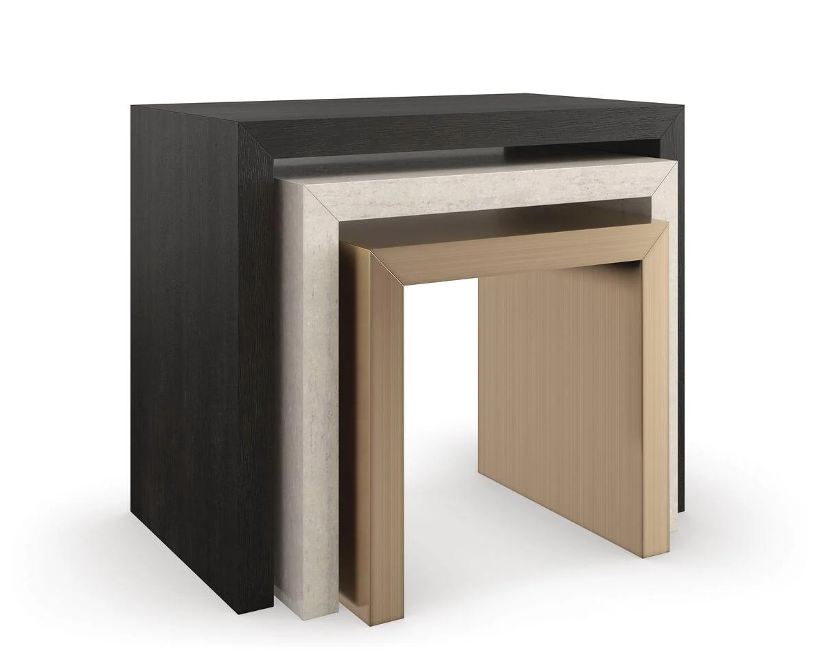 Modern Principles Contrast Nesting Tables - Remutear