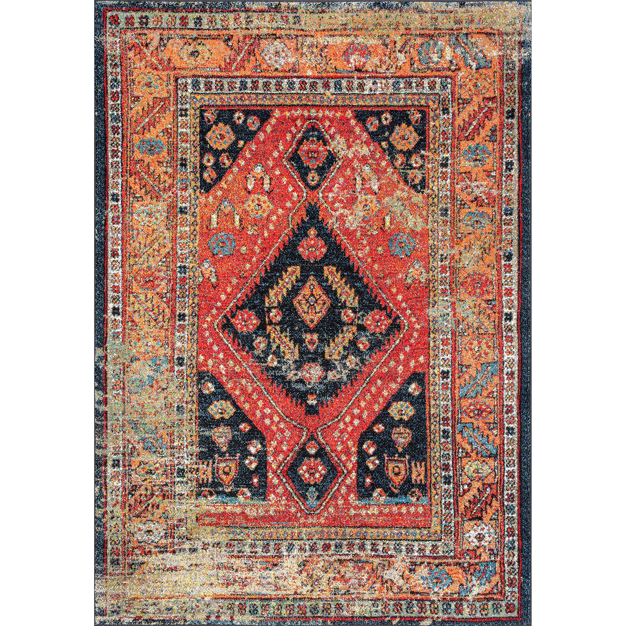 Indoor/Outdoor Transitional Floral Jane Area Rug - Remutear