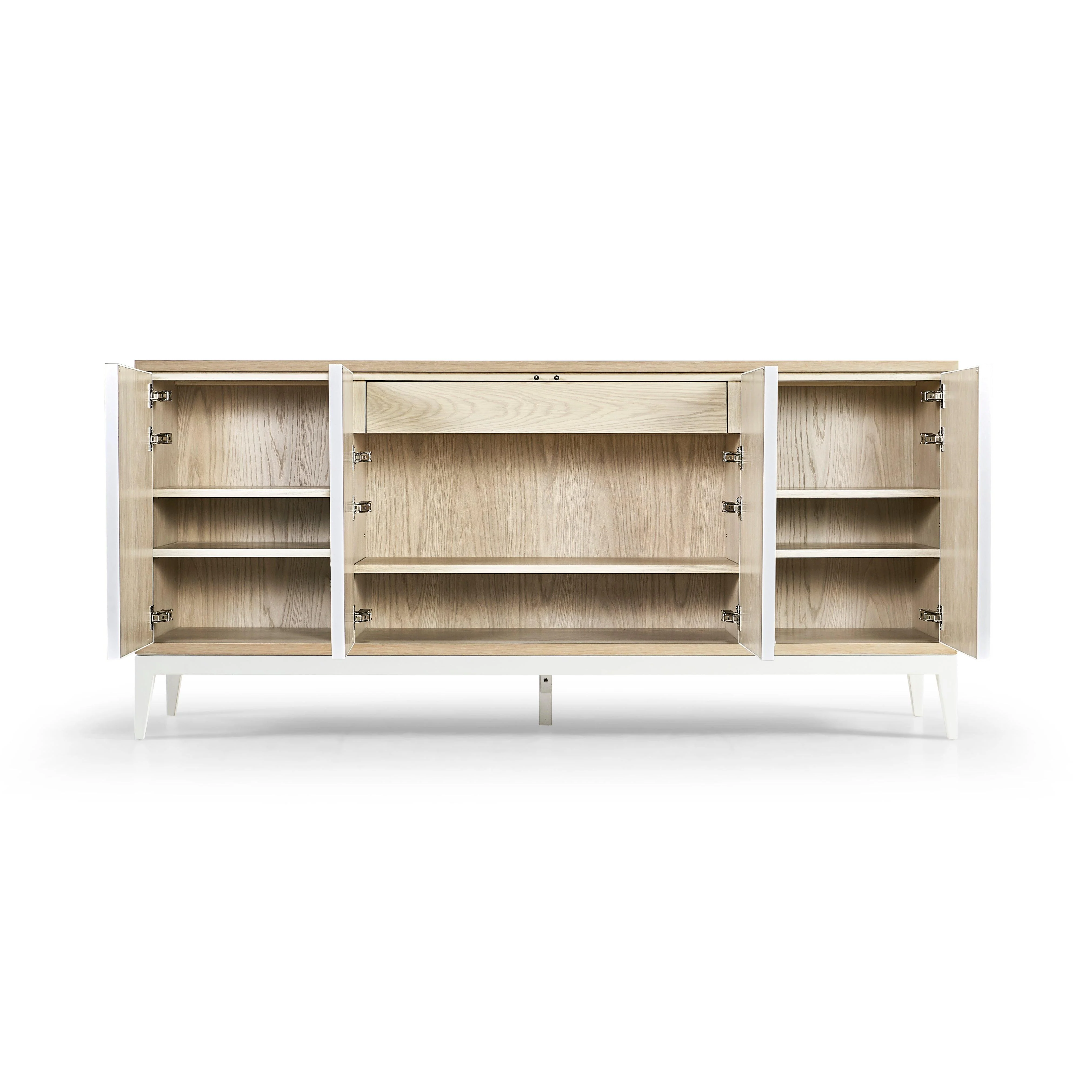 Water Pelagic Cast Metal Credenza - Remutear
