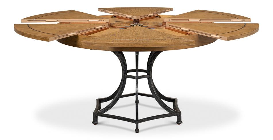 Sunset Jupe Dining Table Med Heather Gry - Remutear