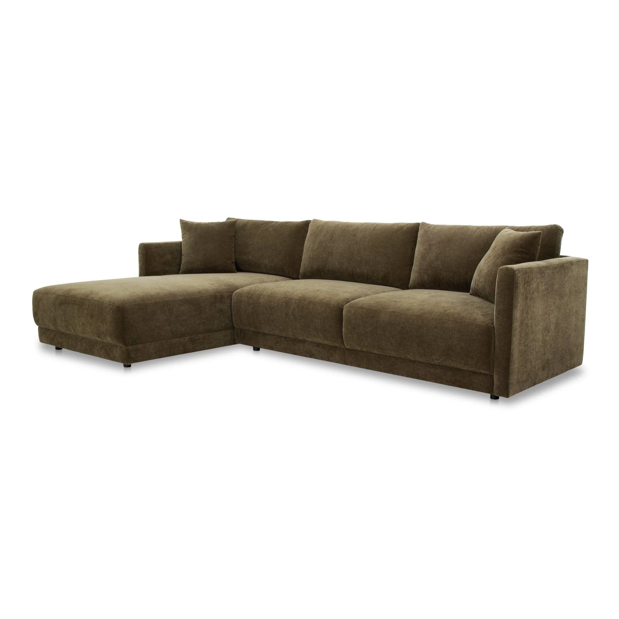 Bryn Sectional Cedar Green Left - Remutear