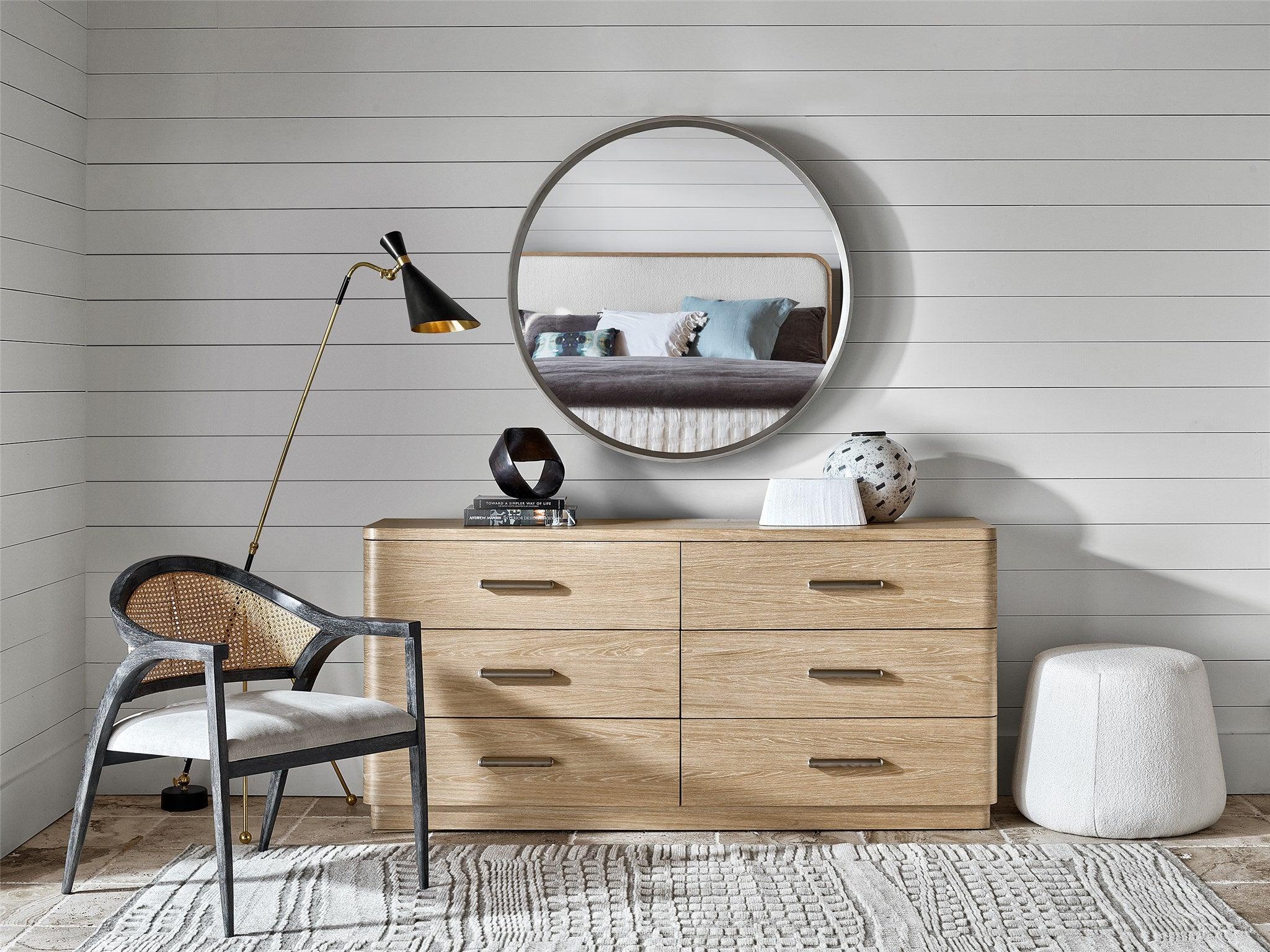 Modern Nomad Round Metal Mirror - Remutear