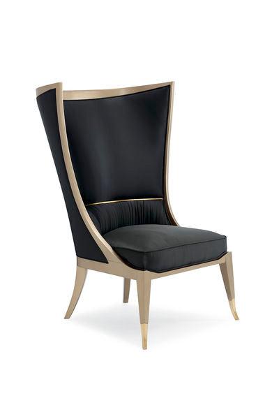 POP YOUR COLLAR CHAIR BLACK - Remutear