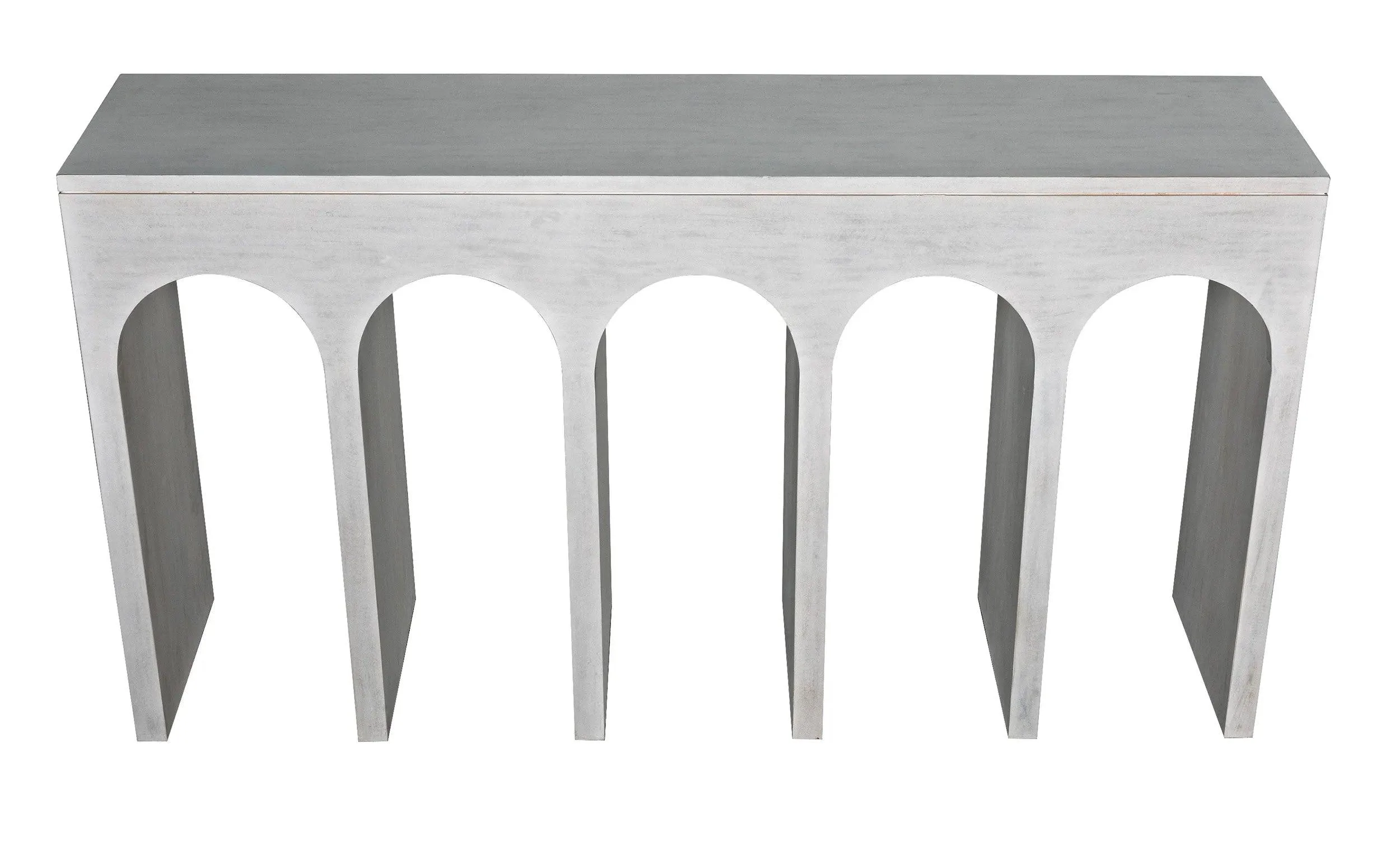 Bridge Console, White Wash - Remutear