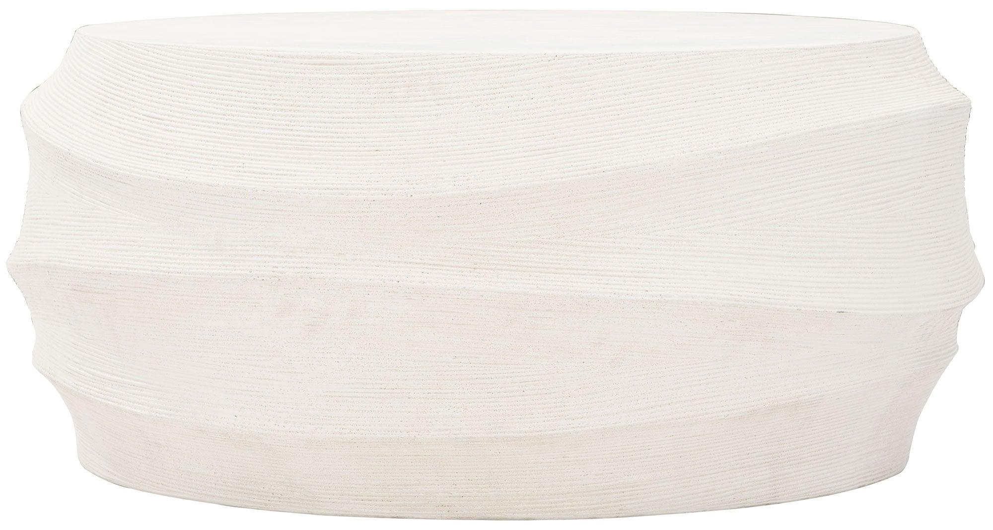 KAI COCKTAIL TABLE NATURAL STONECAST TABLE - Remutear
