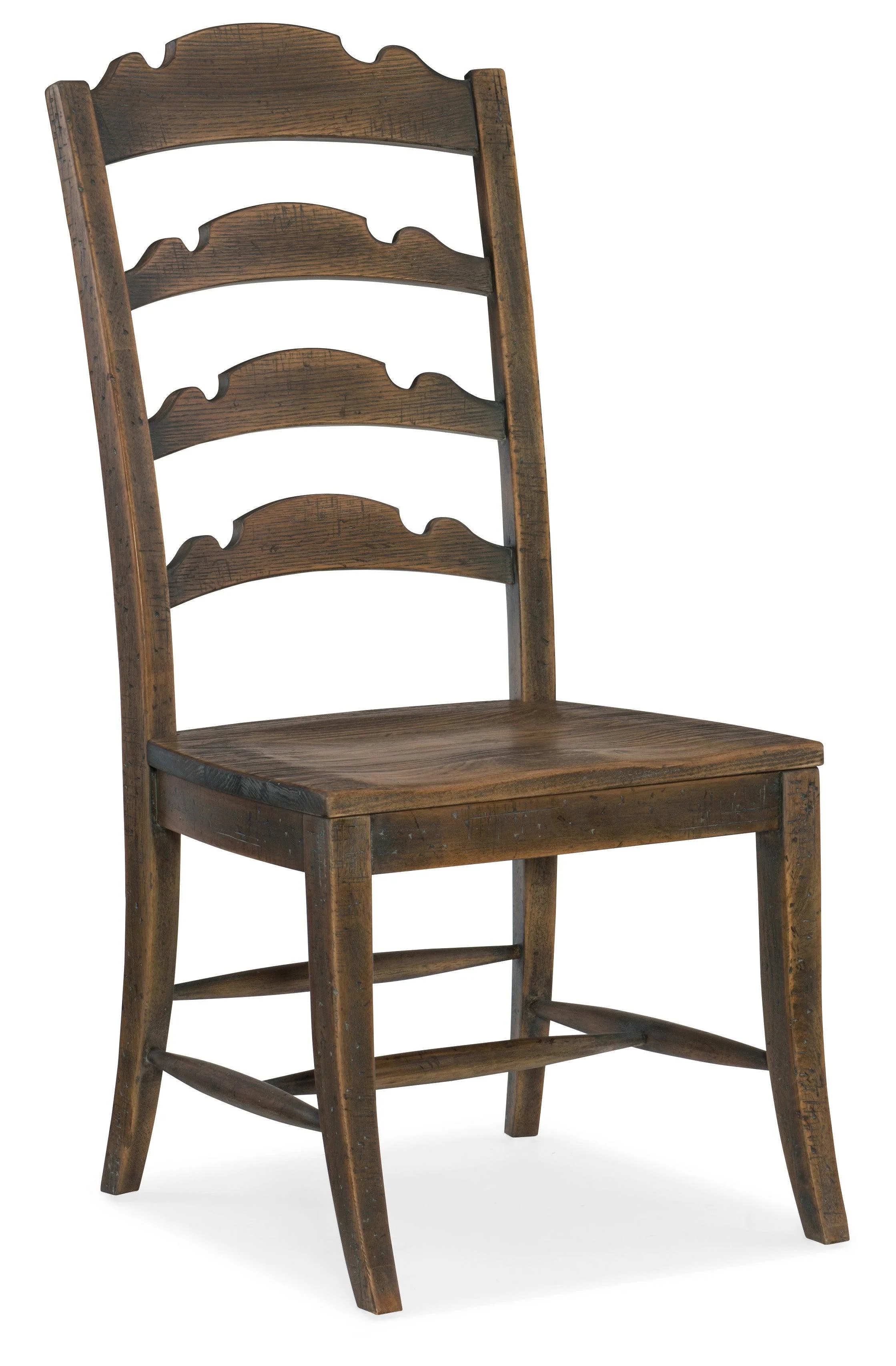 Hill Country Twin Sisters Ladderback Side Chair - Set of 2 - Remutear
