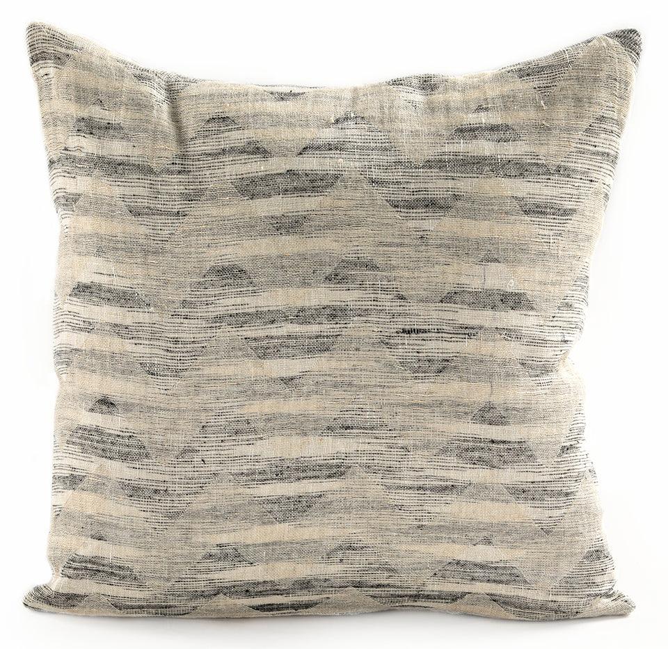 Linen/Silk Square Cushion - Remutear