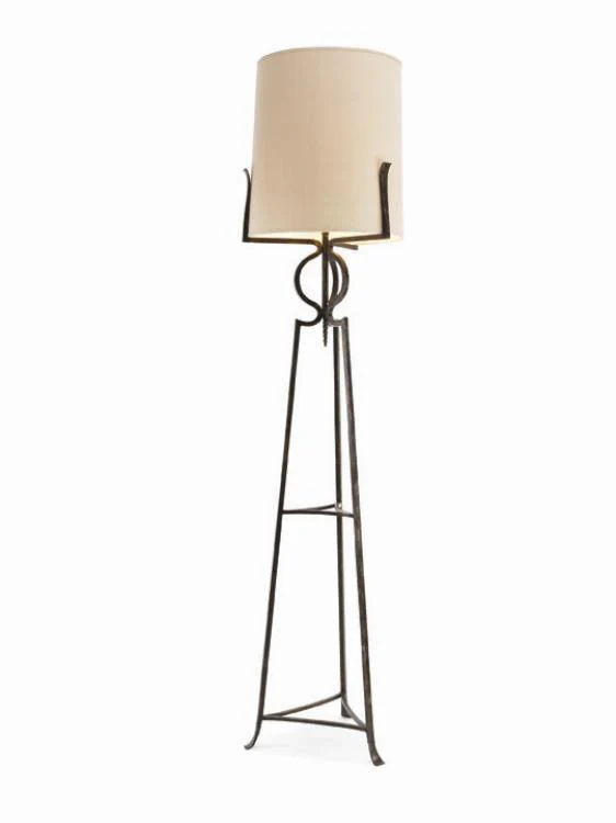 Grand Tour Accessories Wrought Iron Floor Lamp - Remutear