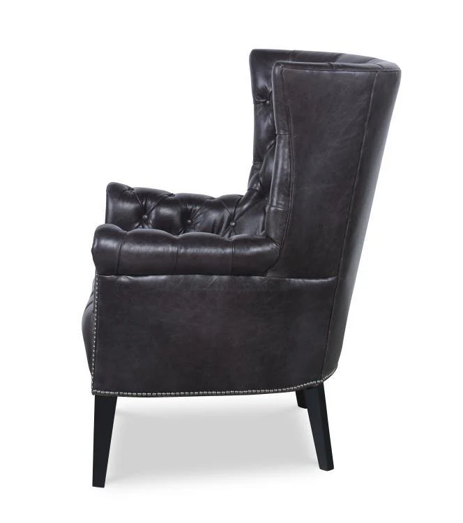 Century Trading Company Empress Tufted Wing Chair - Remutear
