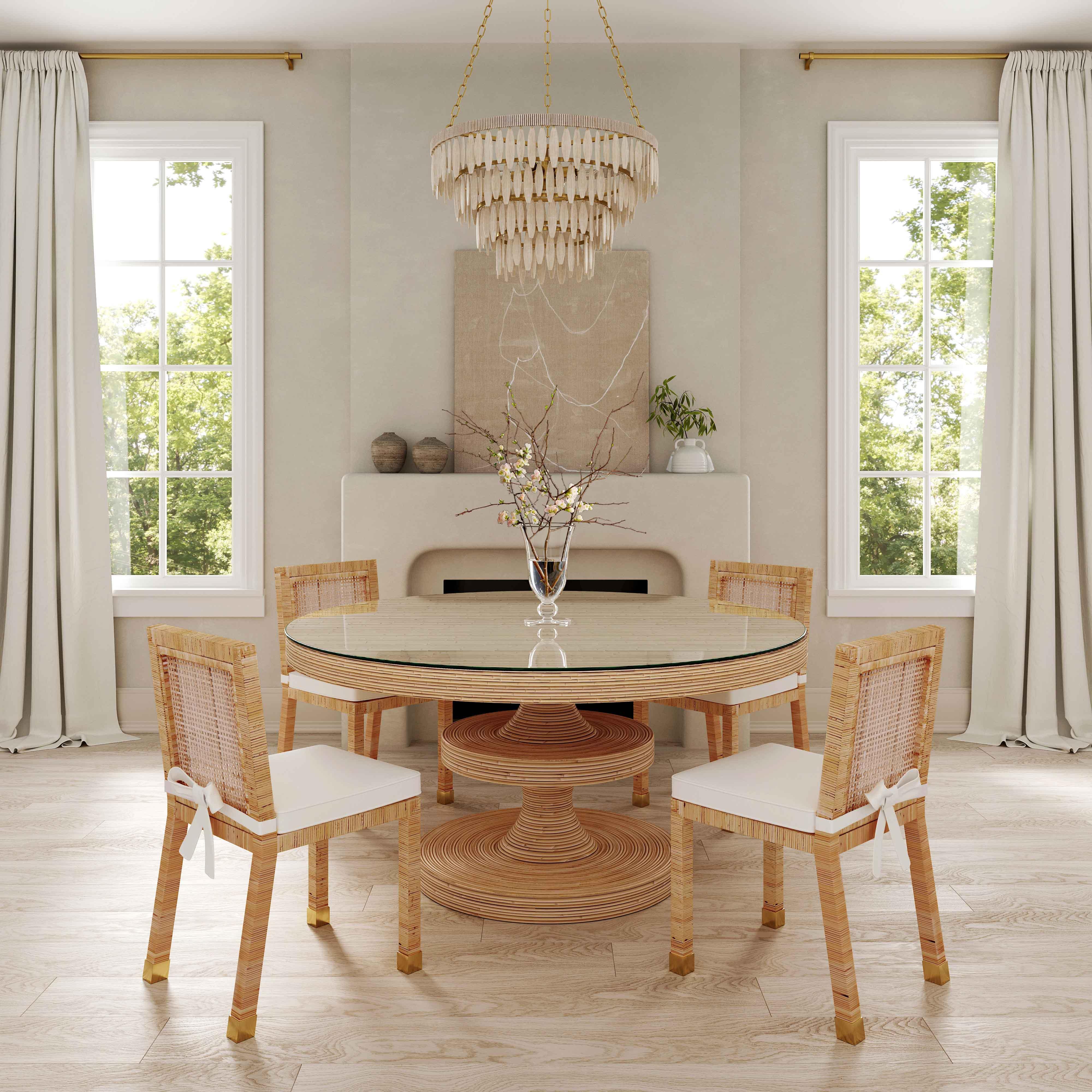 Amara Rattan Dining Chair - Remutear