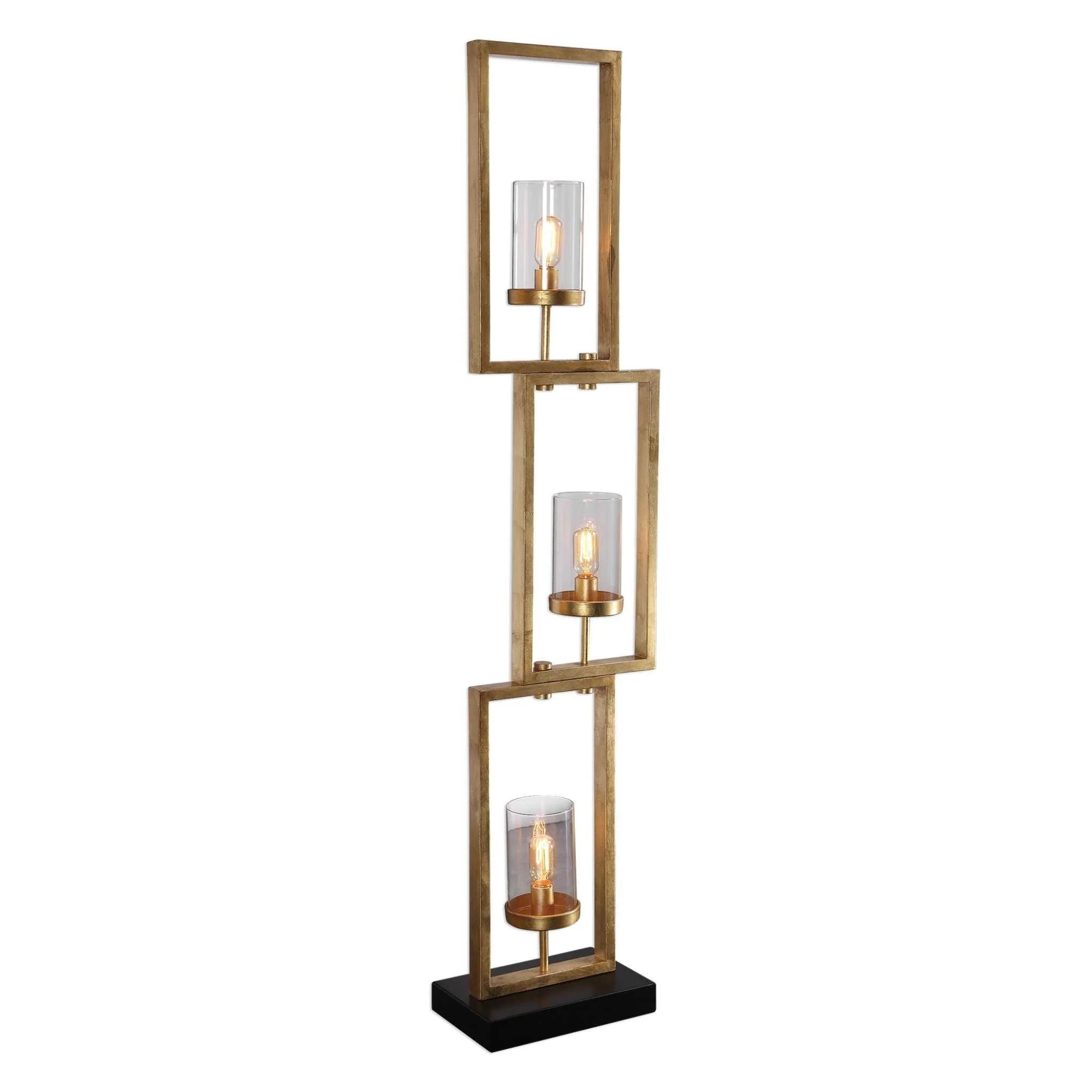 Cielo Staggered Rectangles Floor Lamp - Remutear