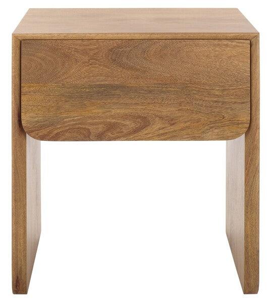 Grigorio 1 Drawer Wood Nightstand - Remutear