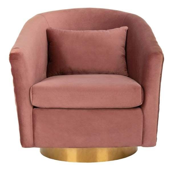 CLARA QUILTED SWIVEL TUB CHAIR - Remutear