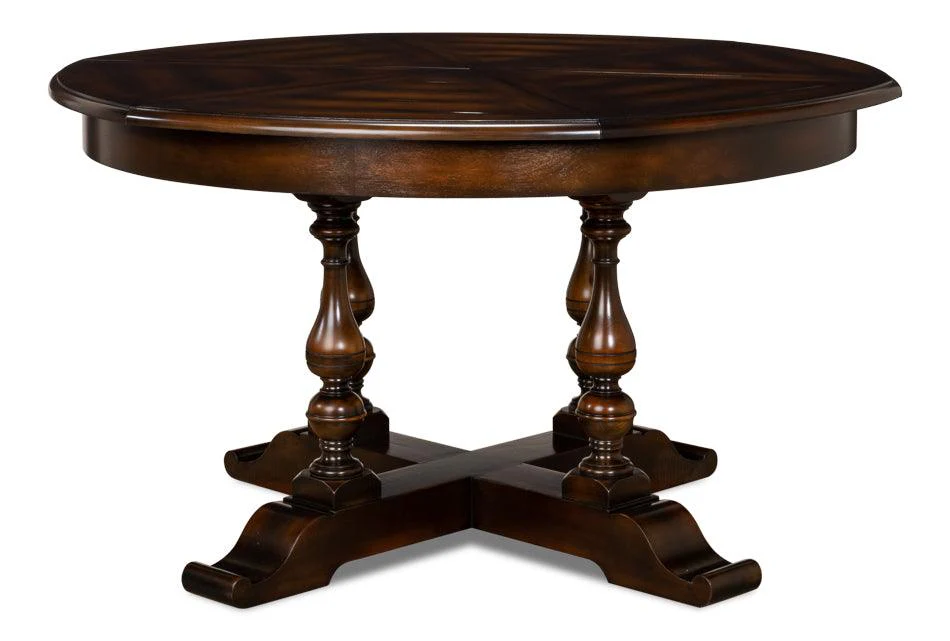 Walnut Jupe Dining Table Medium - Ebony - Remutear