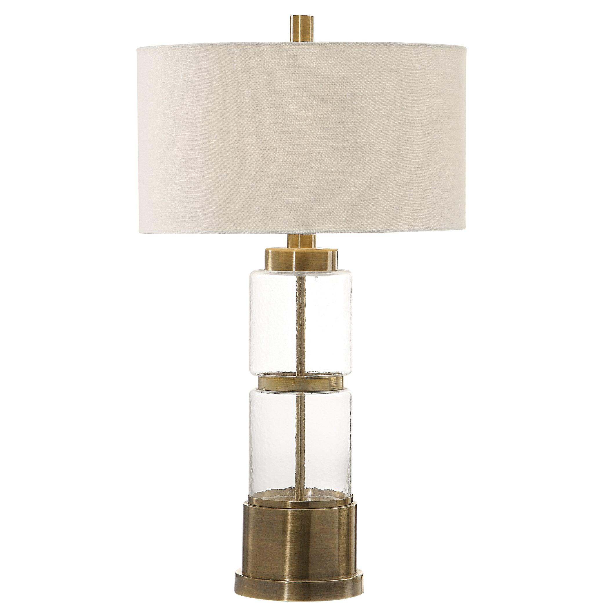 Vaiga Glass Column Lamp - Remutear