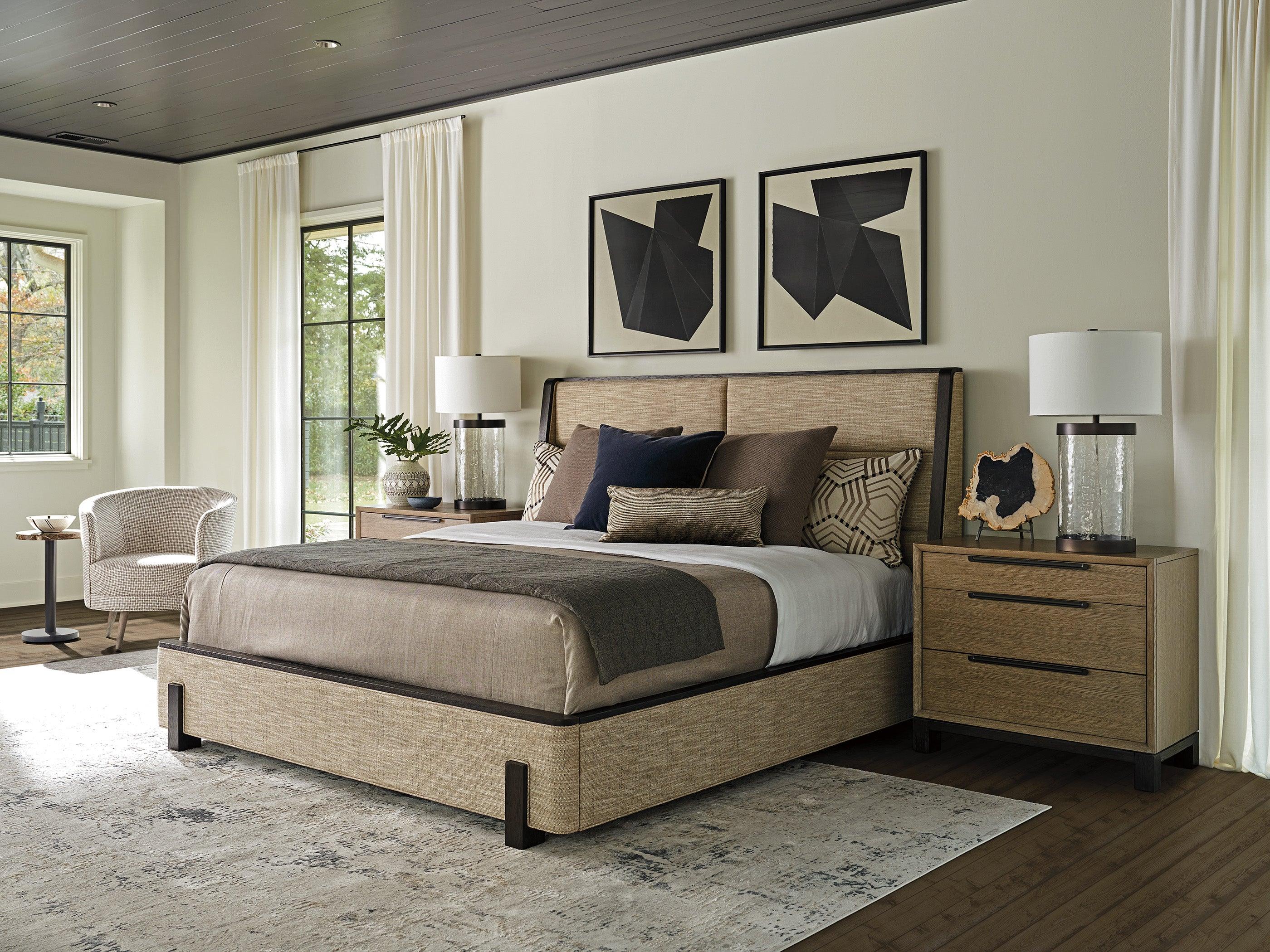 Zanzibar Barcelona Upholstered Bed - Remutear