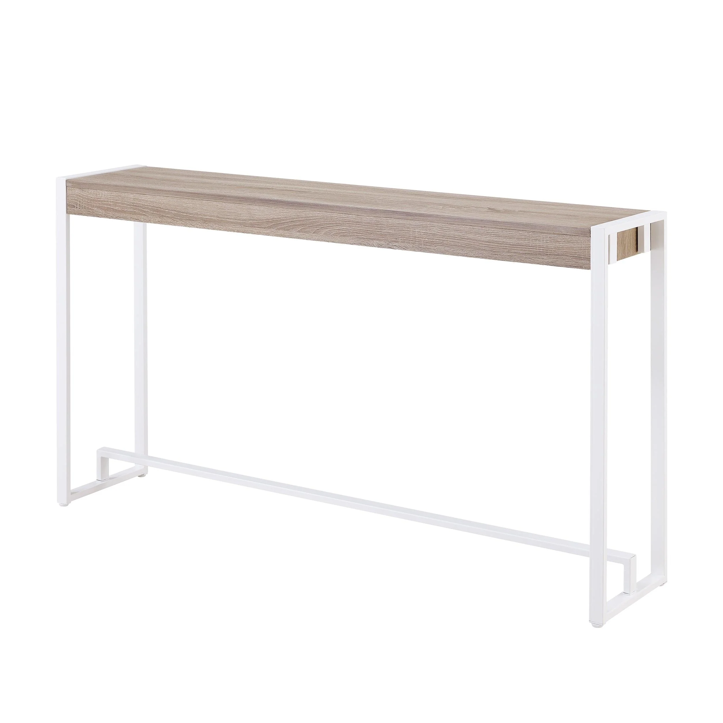 Holly & Martin Macen Console - Mocha Gray w/ White - Remutear