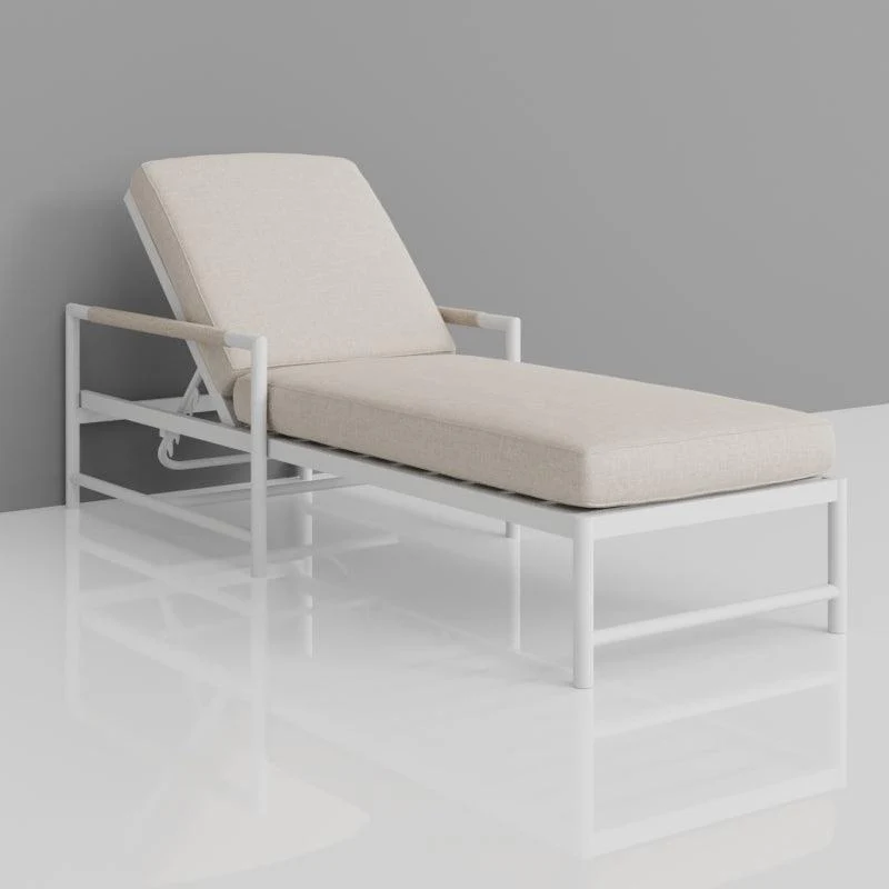 Sabbia Chaise in Echo Ash, No Welt - Remutear