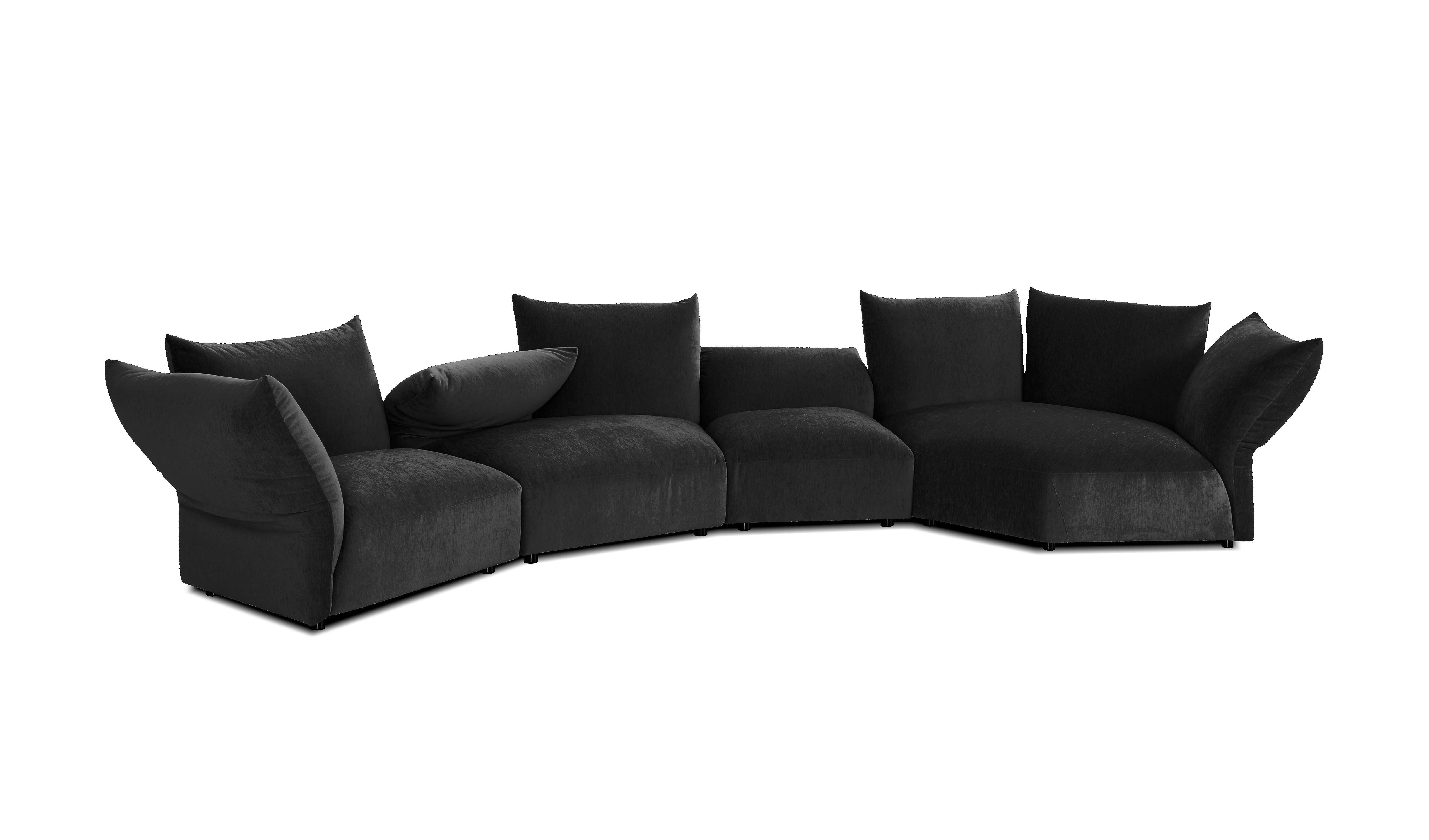 TOBAGO Sectional Chaise Facing Left 4-Piece - Remutear