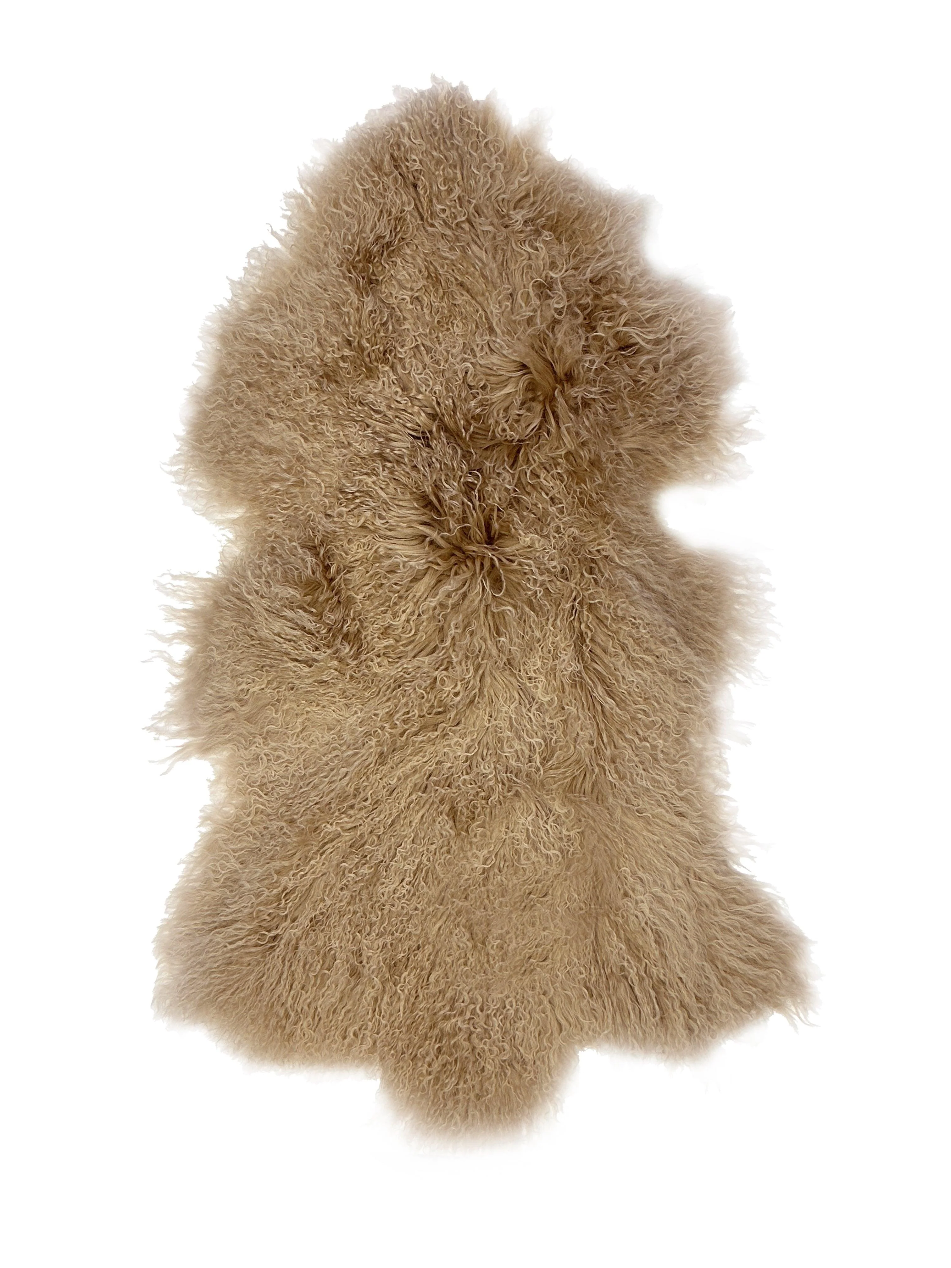 Tibetan Long Wool Sheepskin Single Pelt - Remutear
