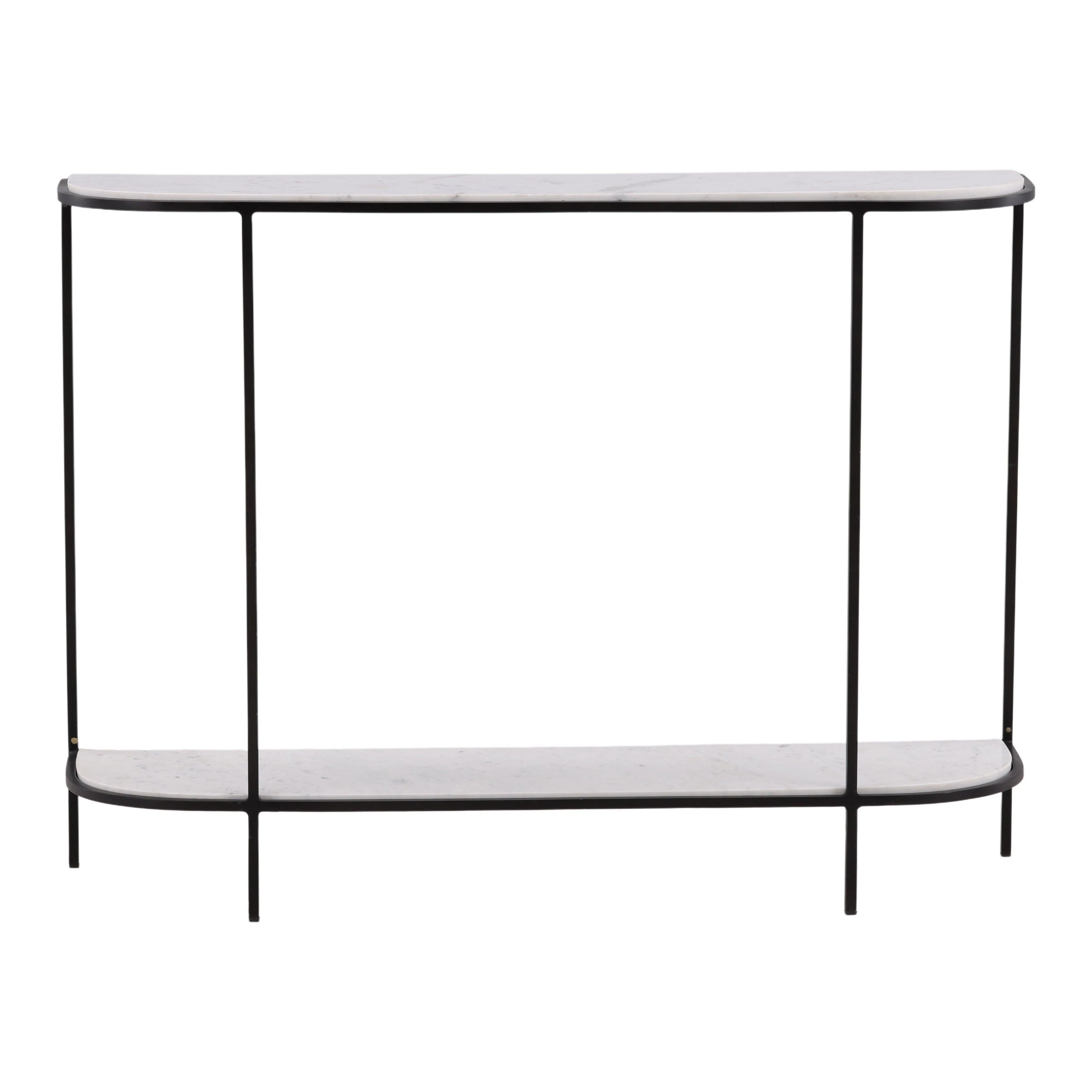 Bryon Console Table White - Remutear