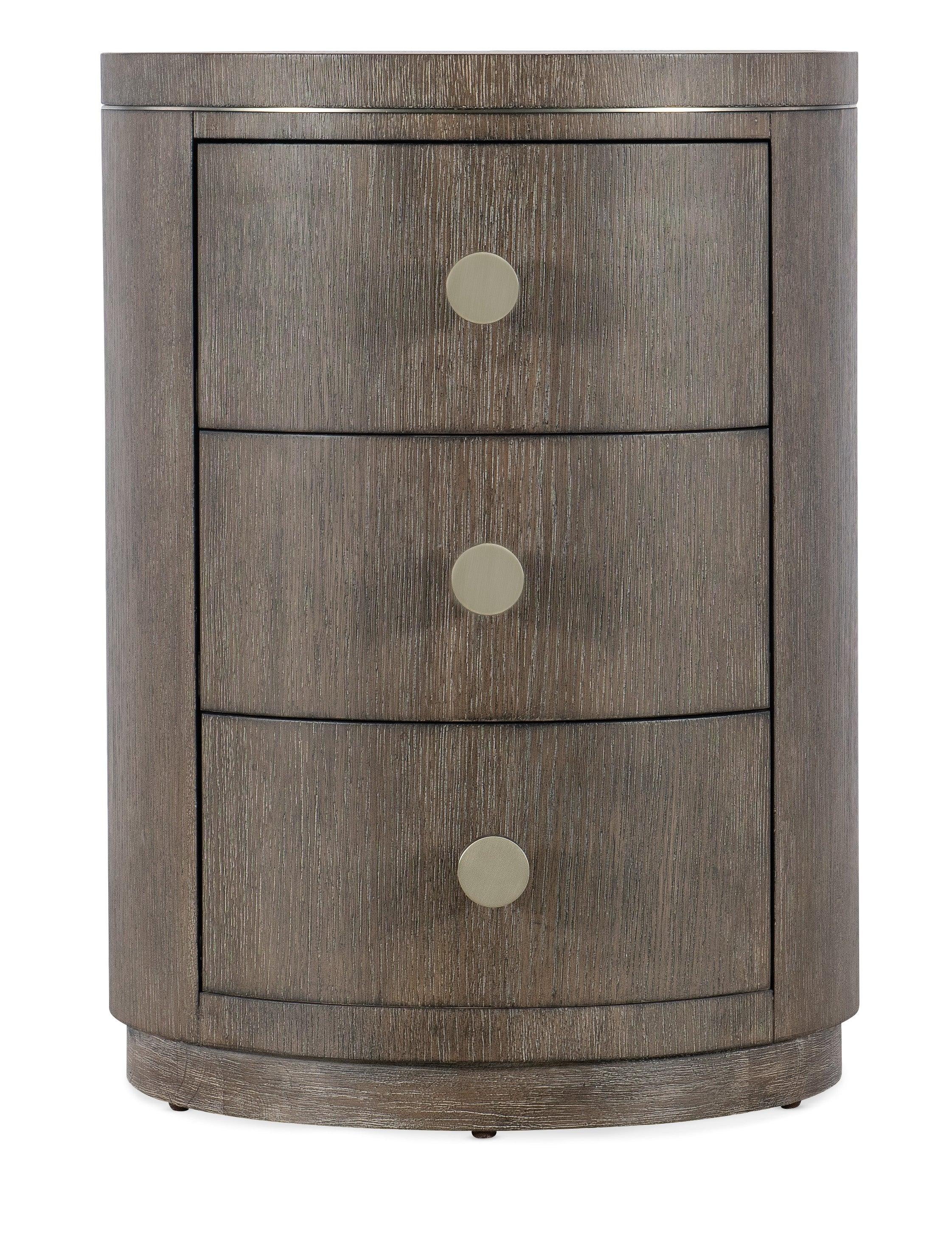 Modern Mood Round Nightstand - Remutear