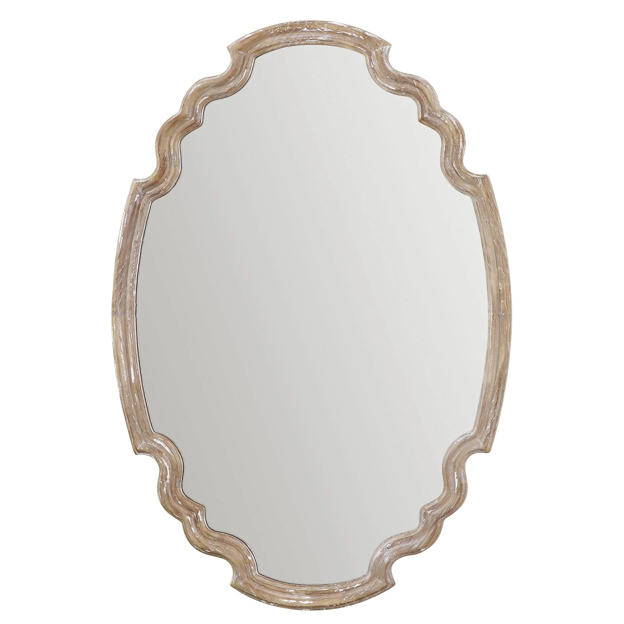 LUDOVICA AGED WOOD MIRROR - Remutear