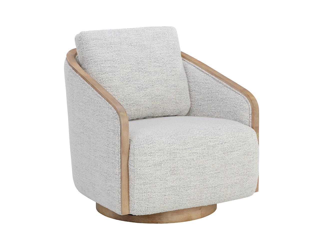Tasia Swivel Lounge Chair - Remutear
