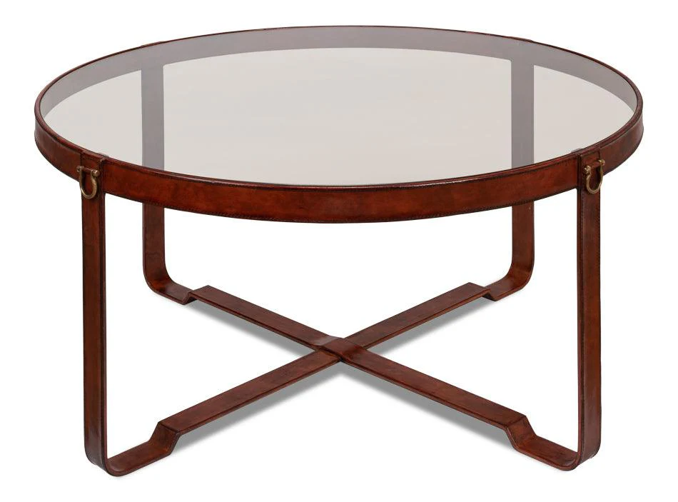 Harness Round Coffee Table - Remutear