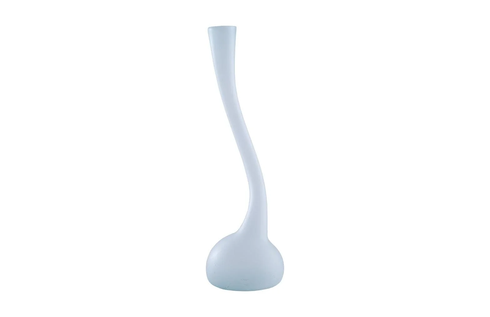 Frosted Corkscrew Vase, MD - Remutear