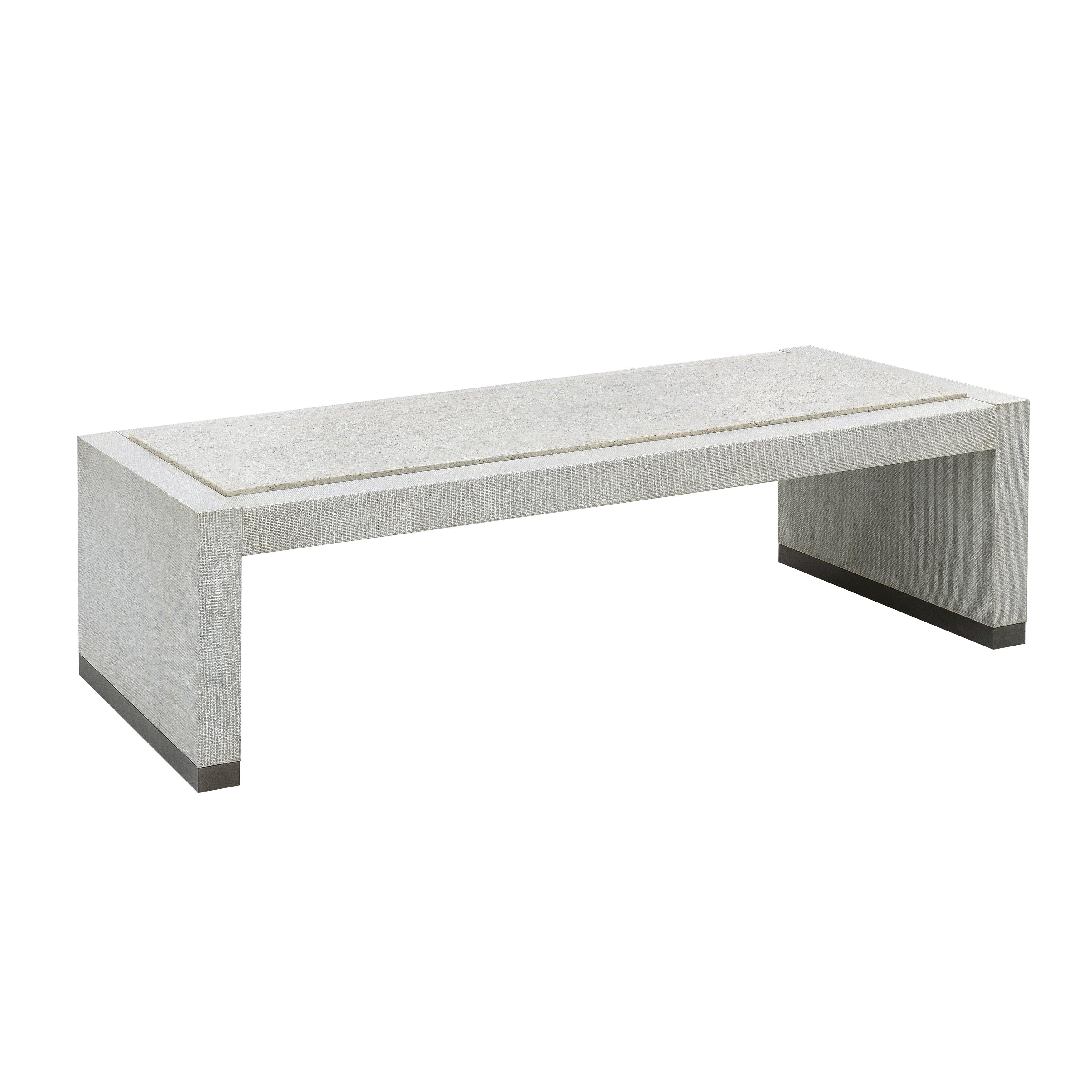 Stone-Textured Cocktail Table - Remutear