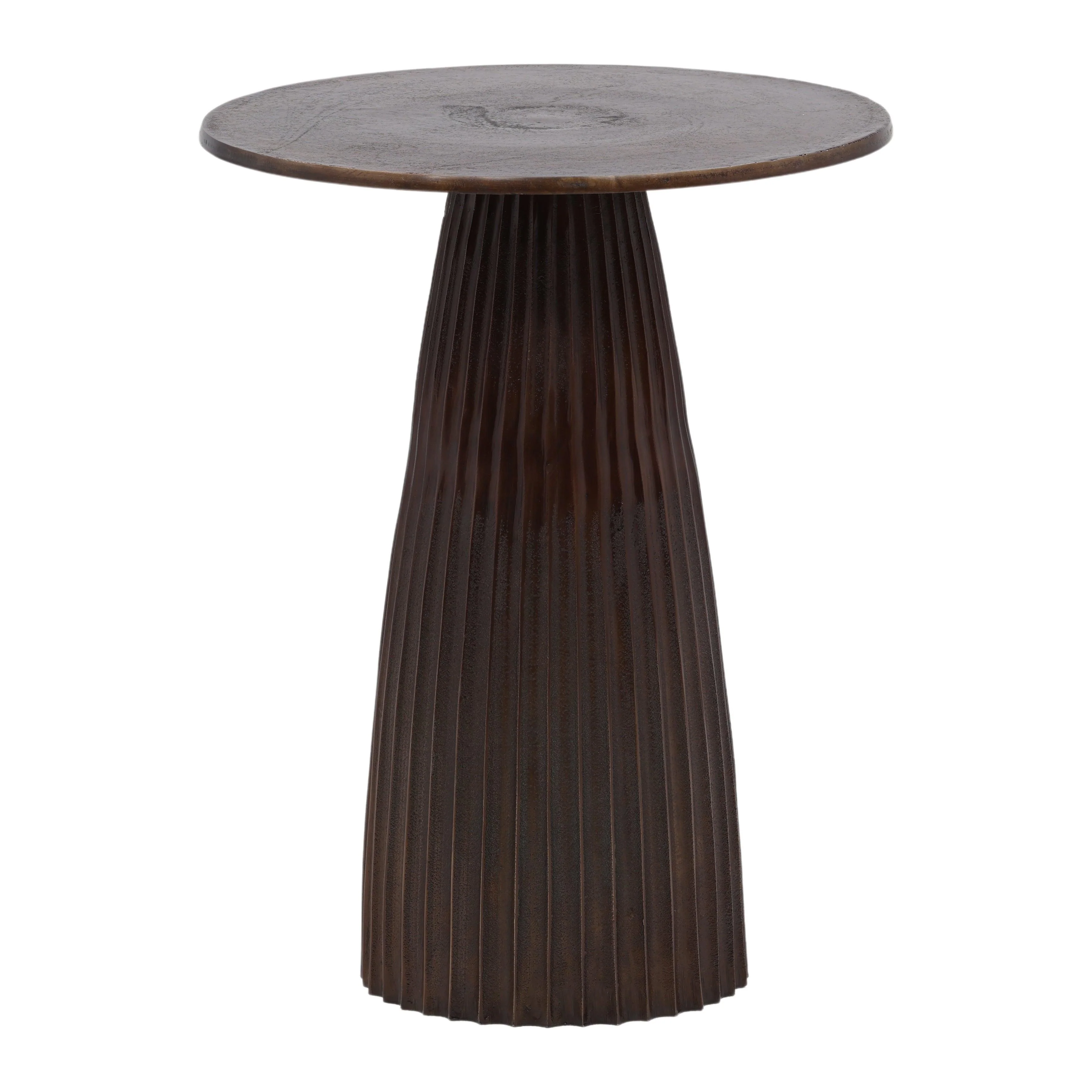 Armanis End Table Bronze - Remutear