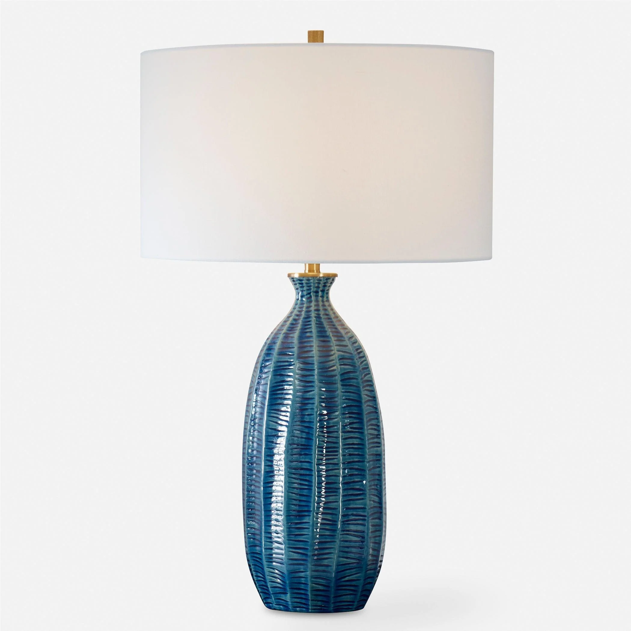 Bixby Blue Table Lamp - Remutear