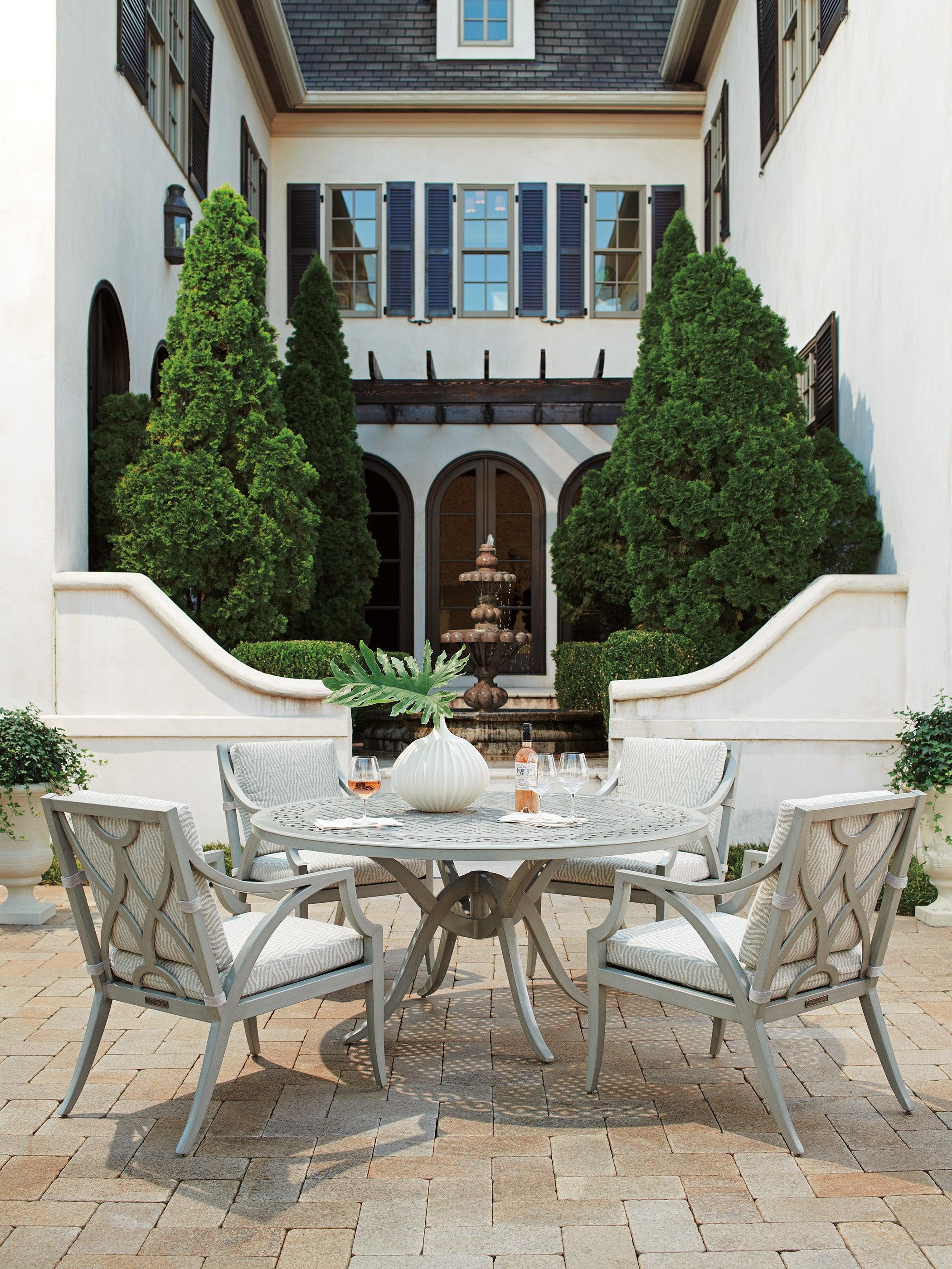 Silver Sands Round Dining Table - Remutear
