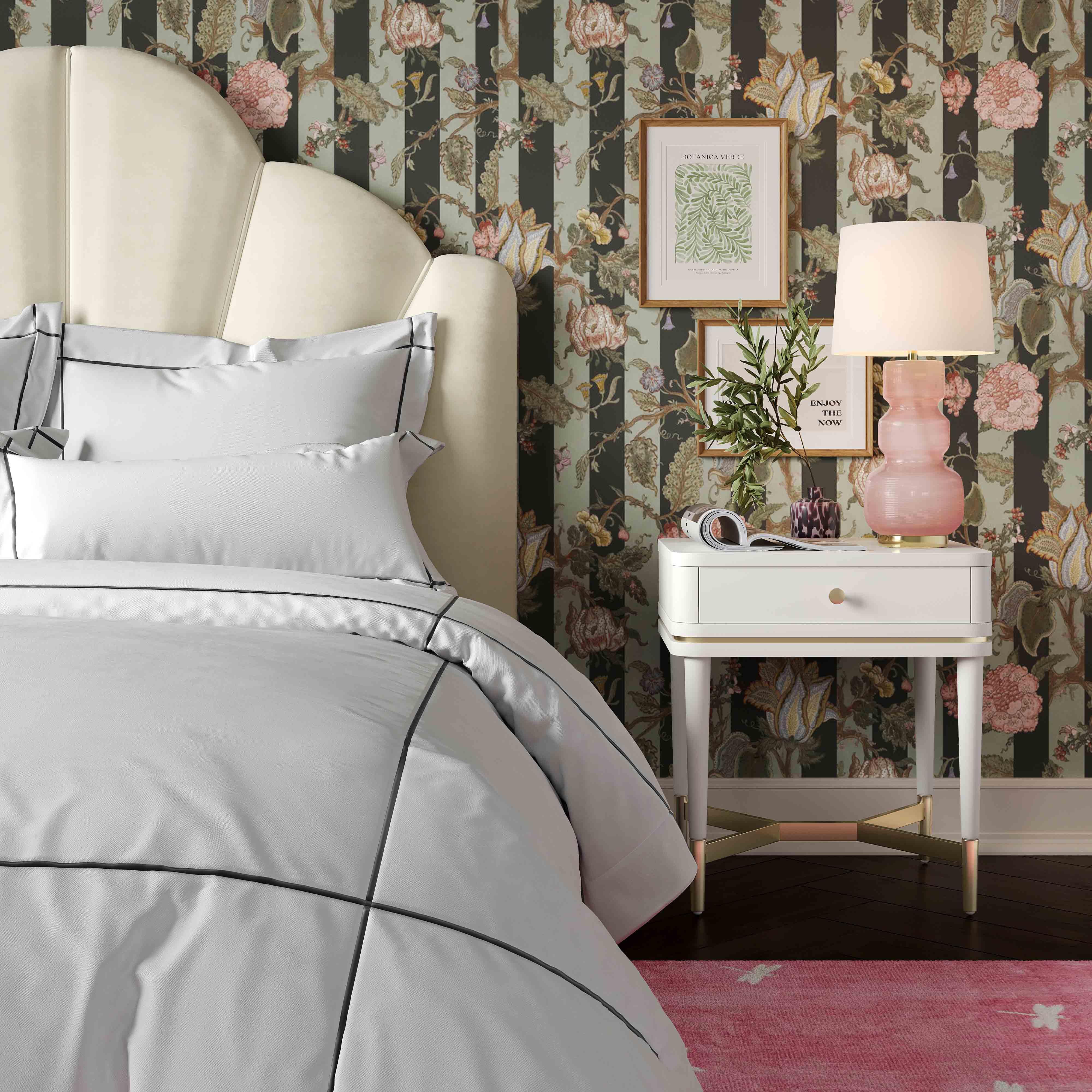 Julieta Cream Nightstand - Remutear