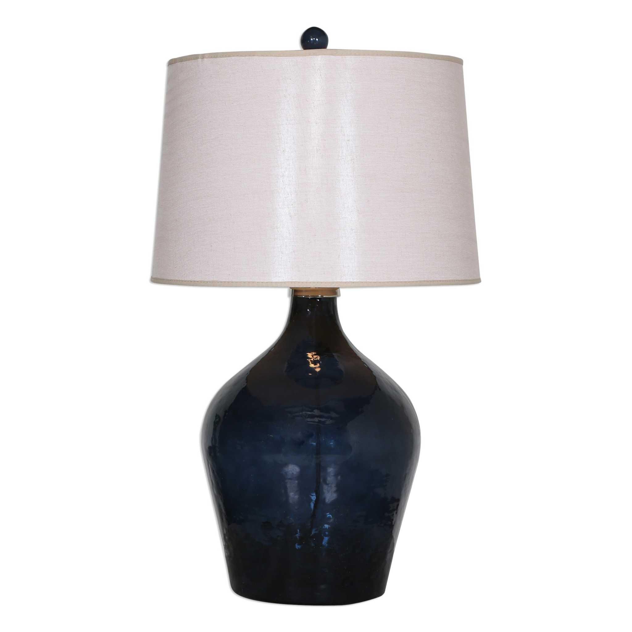 Lamone Blue Glass Lamp - Remutear