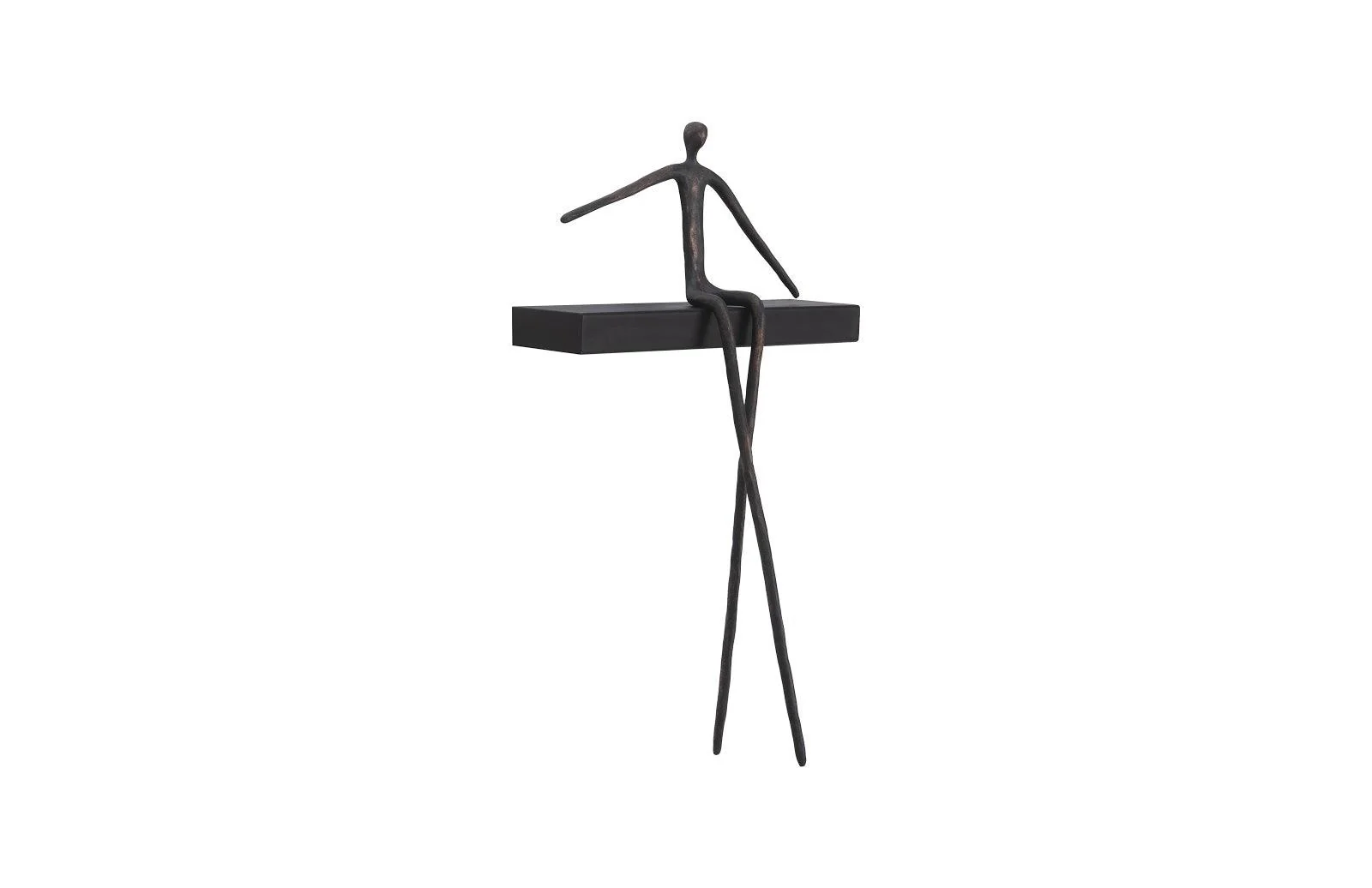 Moveable Man On Short Shelf, Sitting, C - Remutear