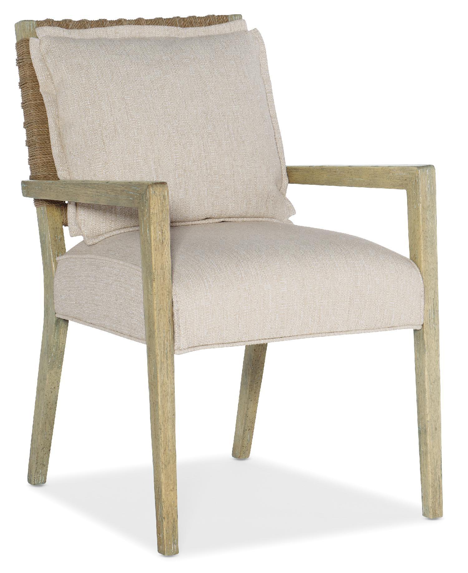 Surfrider Woven Back Arm Chair - Set of 2 - Remutear