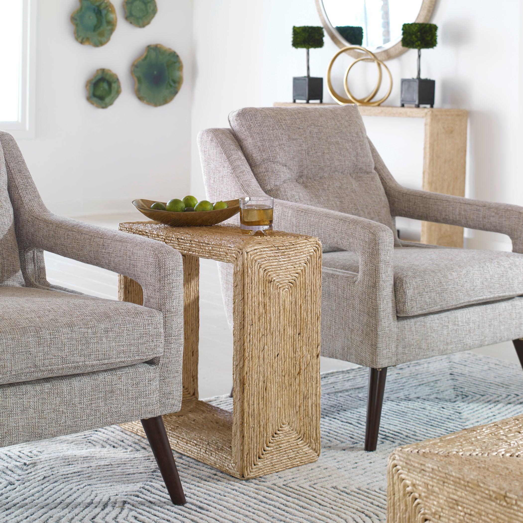 RORA WOVEN ACCENT TABLE - Remutear