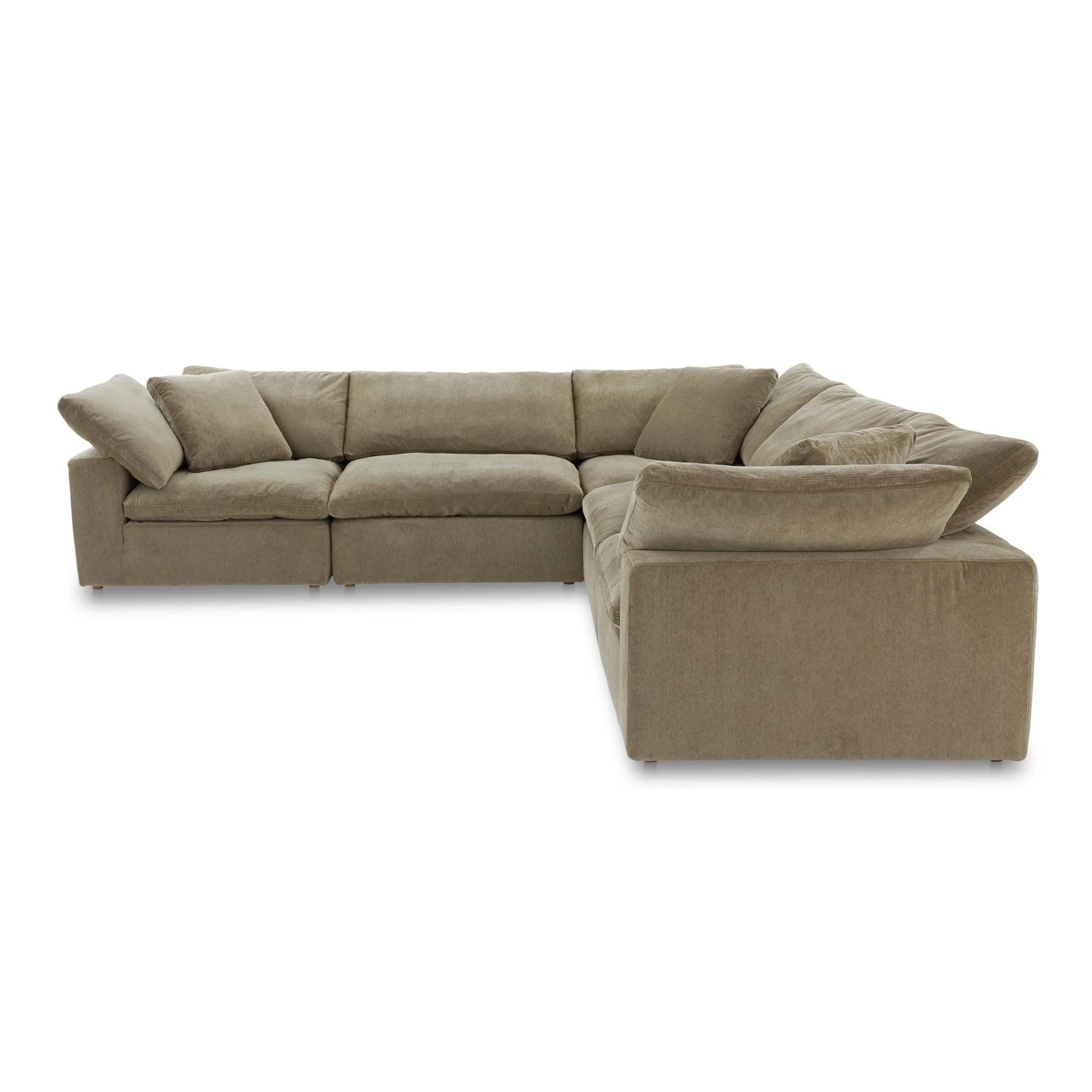 Terra Classic L Modular Sectional Performance Fabric Desert Sage - Remutear