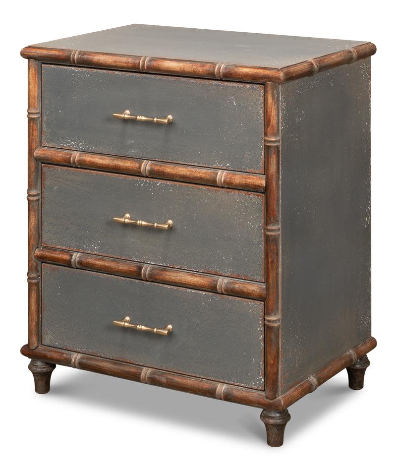 Bambusa Nightstand - Smoky Grey - Remutear