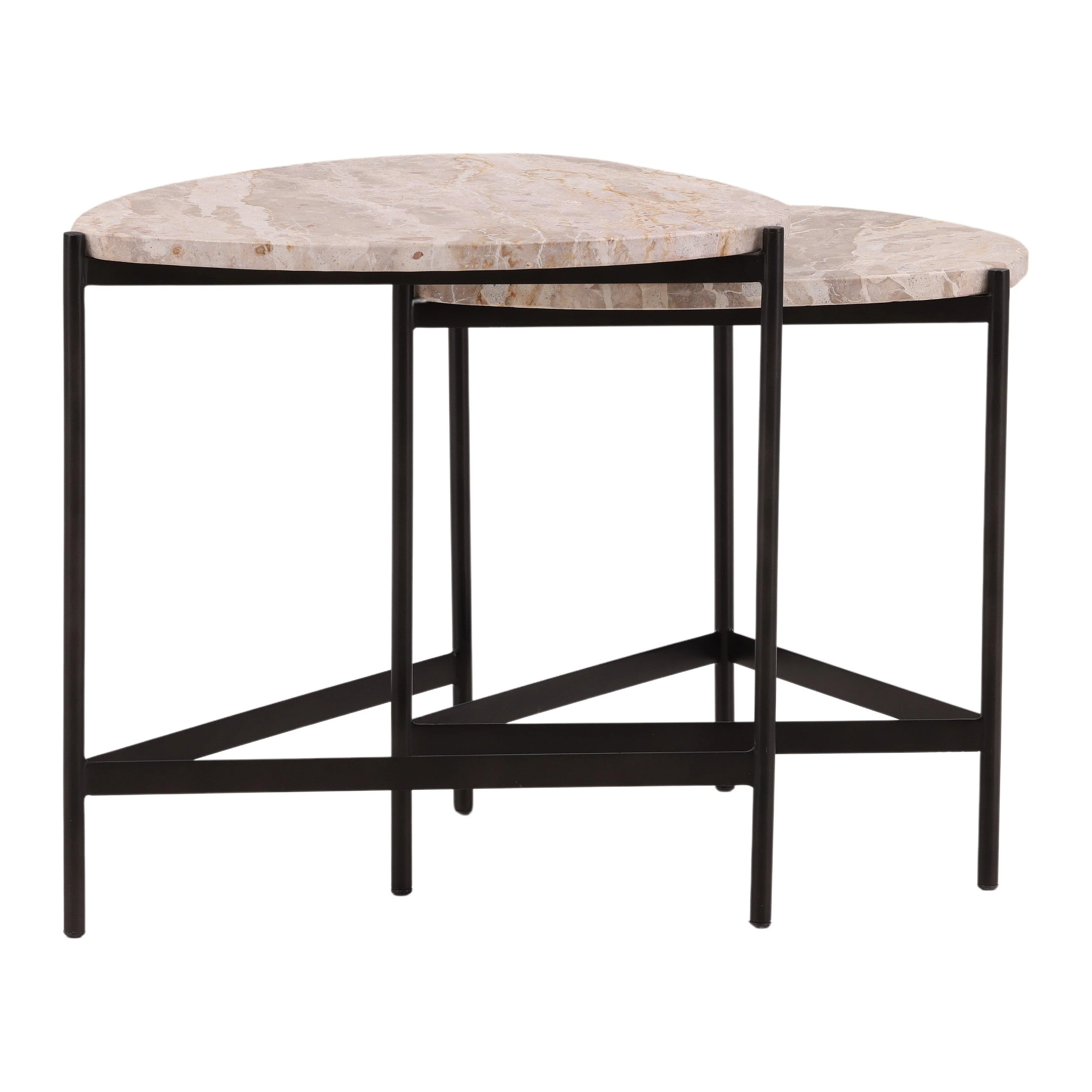 Corvyn Nesting Tables Natural - Remutear