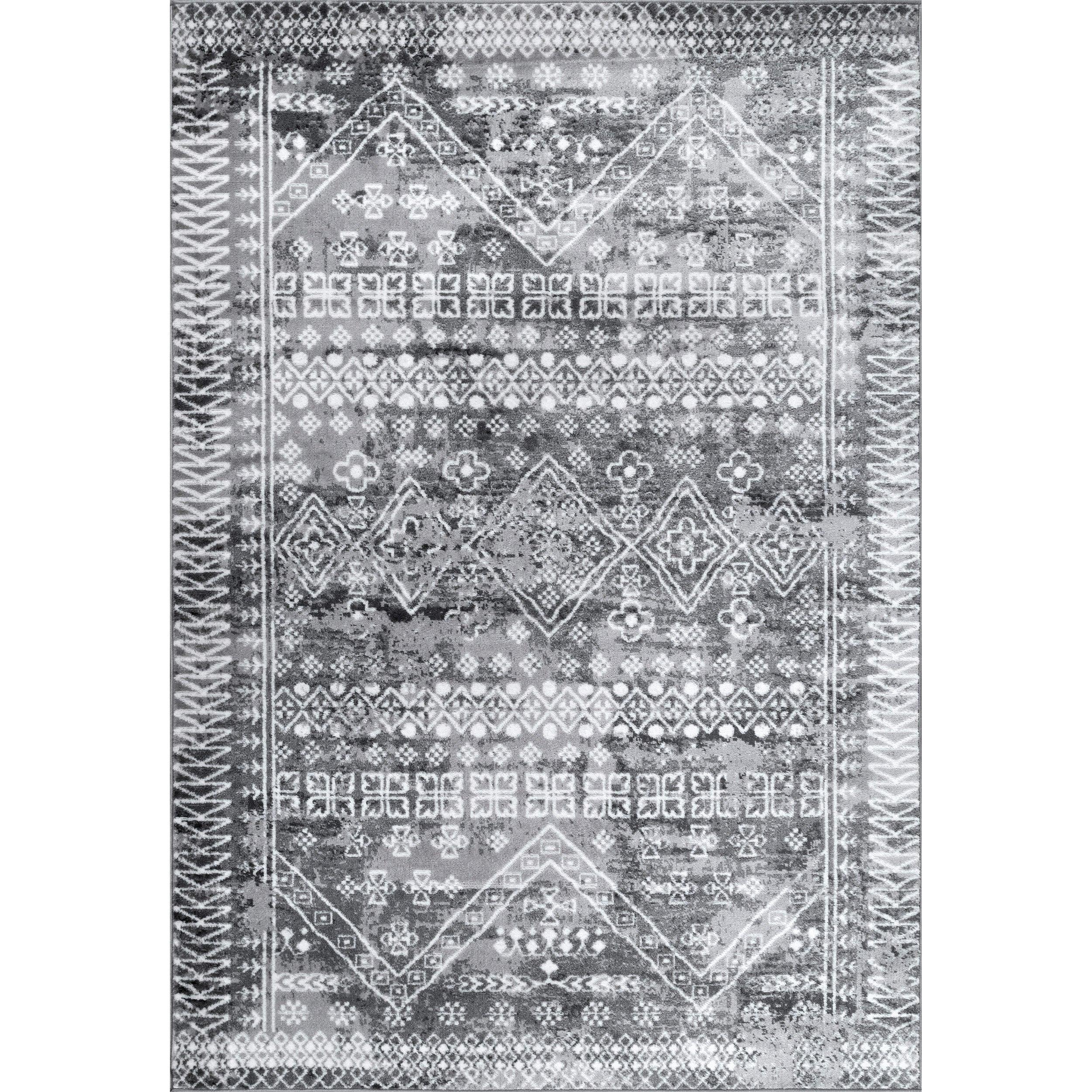 Transitional Moroccan Frances Area Rug - Remutear