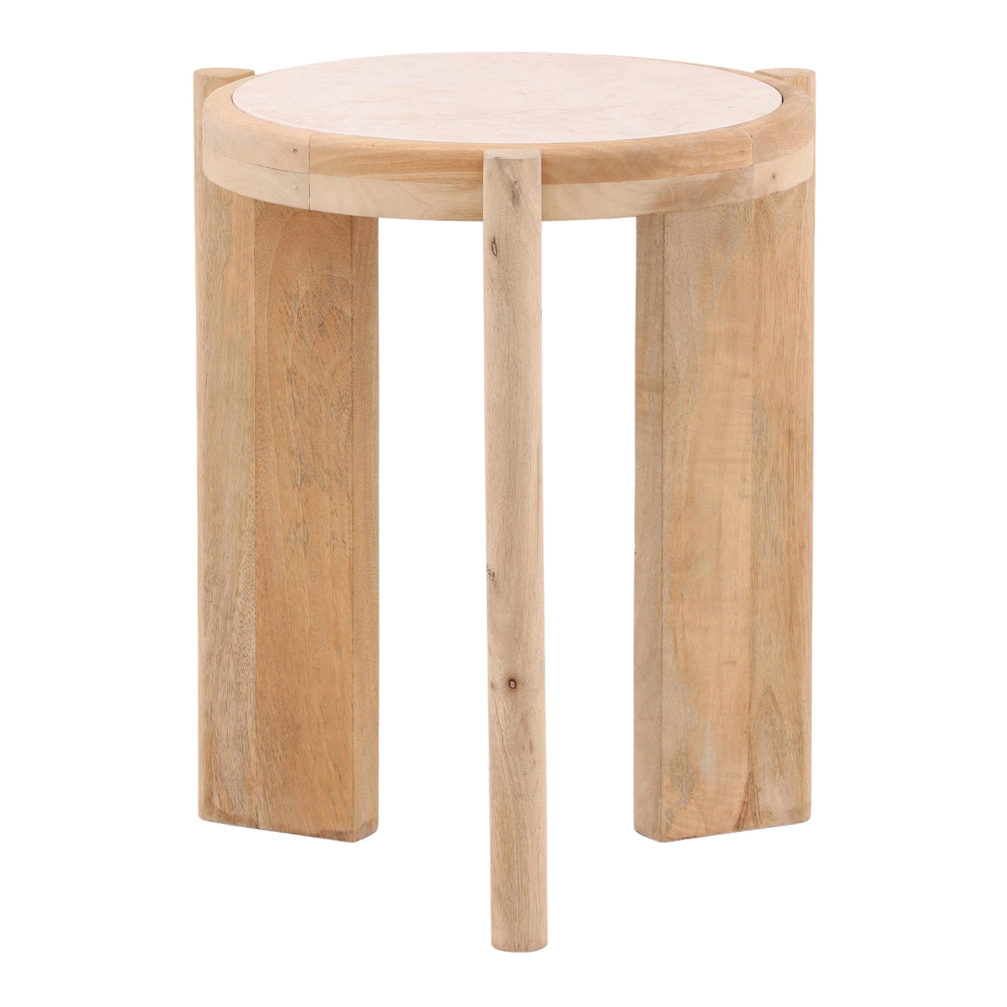 Taran Side Table Beige - Remutear