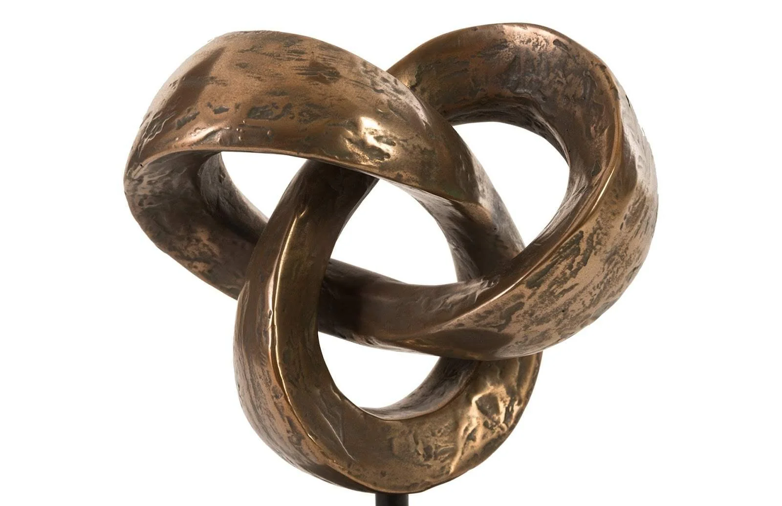 Trifoil Table Sculpture, Bronze - Remutear