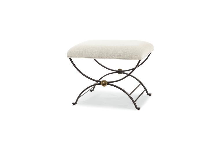 Monarch Niles Bench With Fabric Seat - Remutear