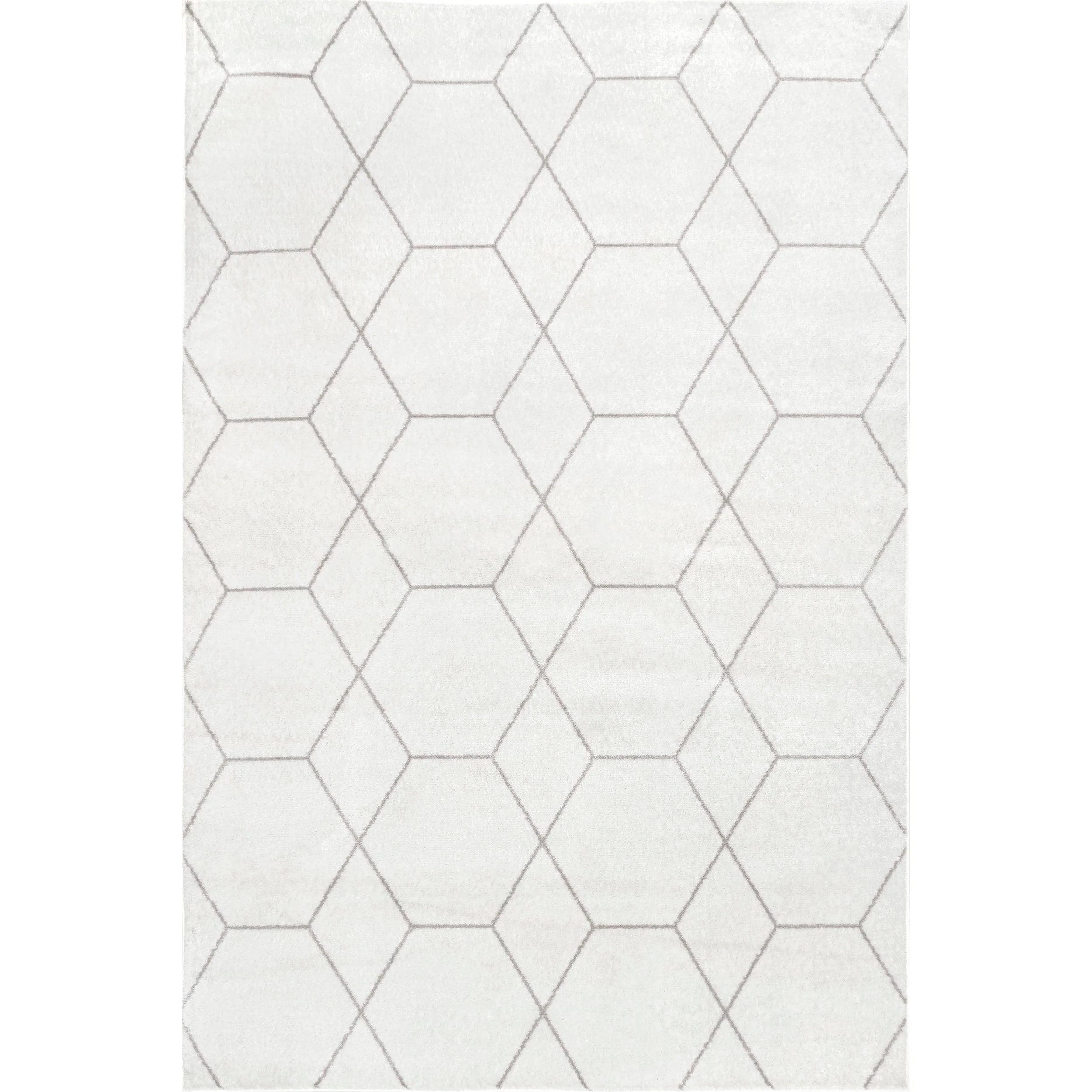 Veronica Geometric Honeycomb Area Rug - Remutear