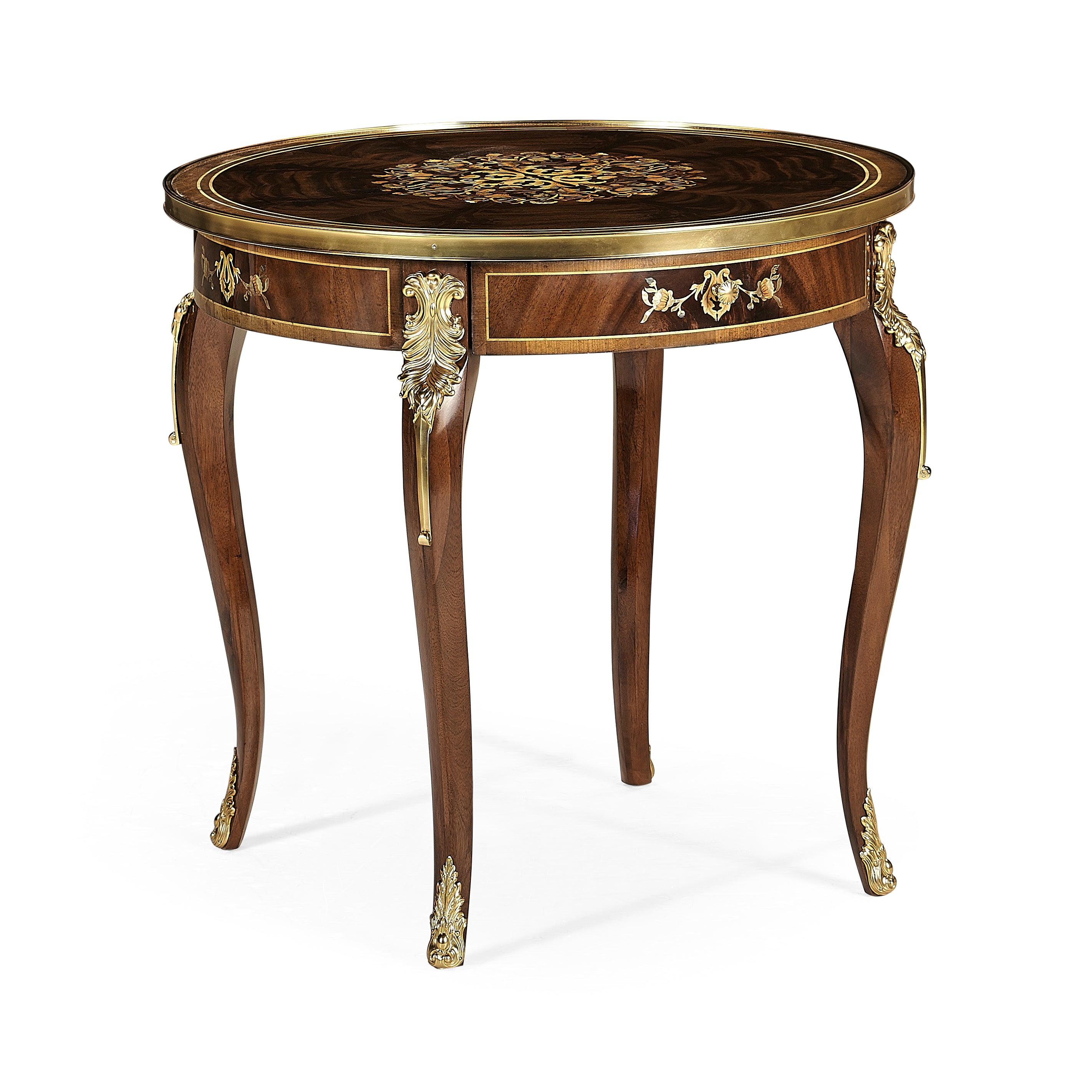 Mahogany & Pearl Accent Table - Remutear